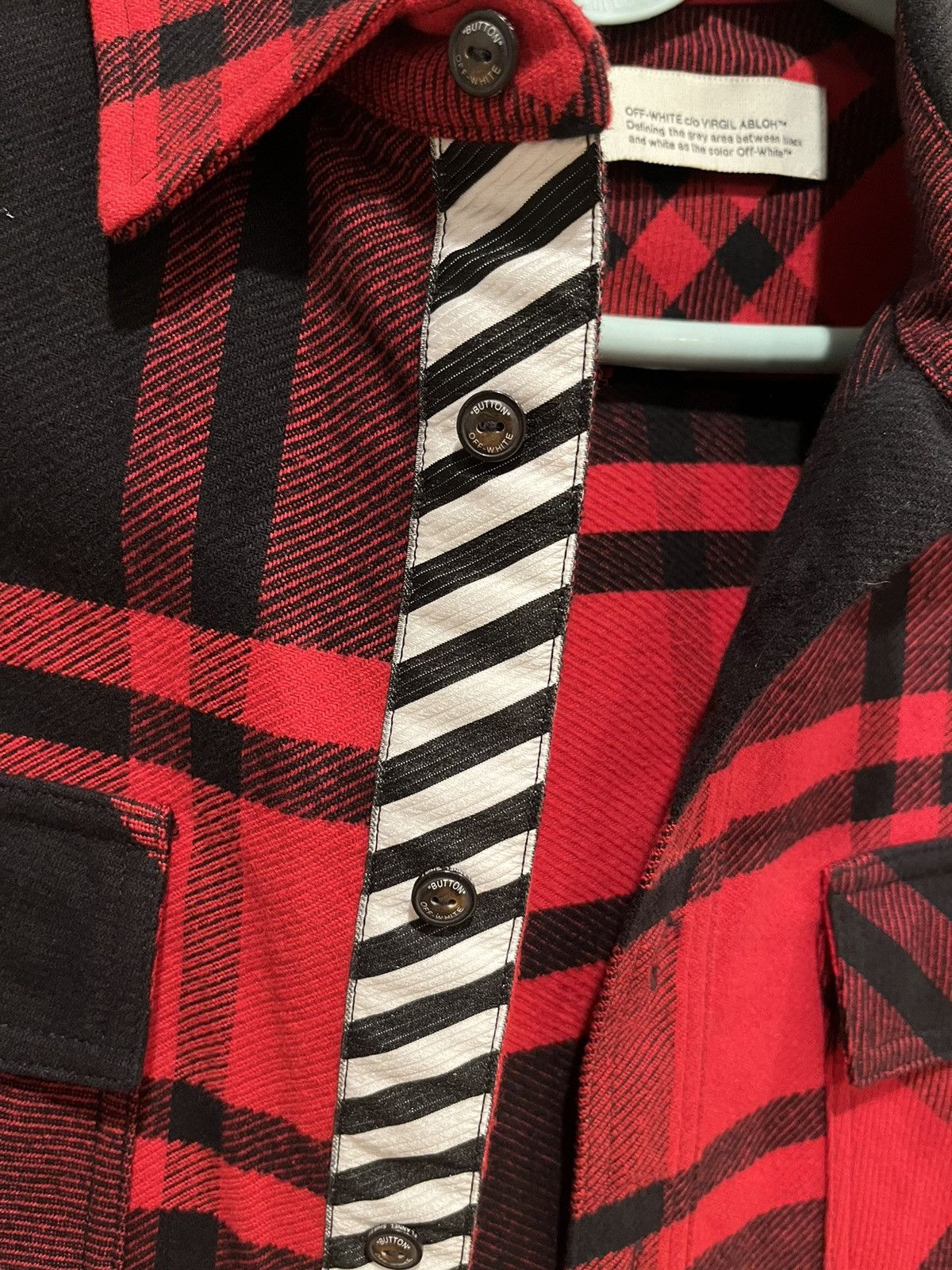 Off-White × Virgil Abloh Off-white long sleeve shirt Size US S / EU 44-46 / 1 - 5 Thumbnail