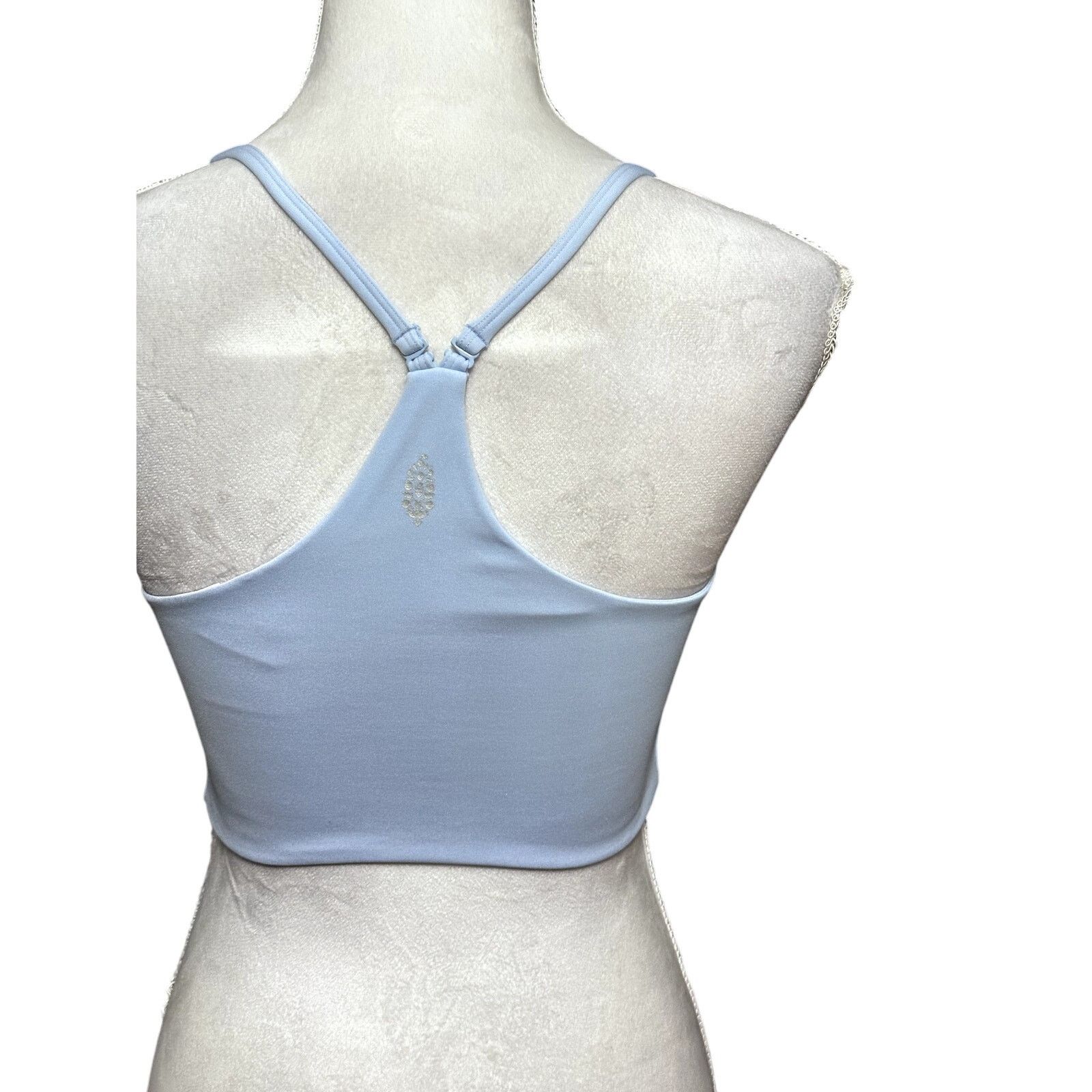 Free People Free People Crop Top 4 Ways Styling Racerback Light Blue S Size S / US 4 / IT 40 - 8 Thumbnail