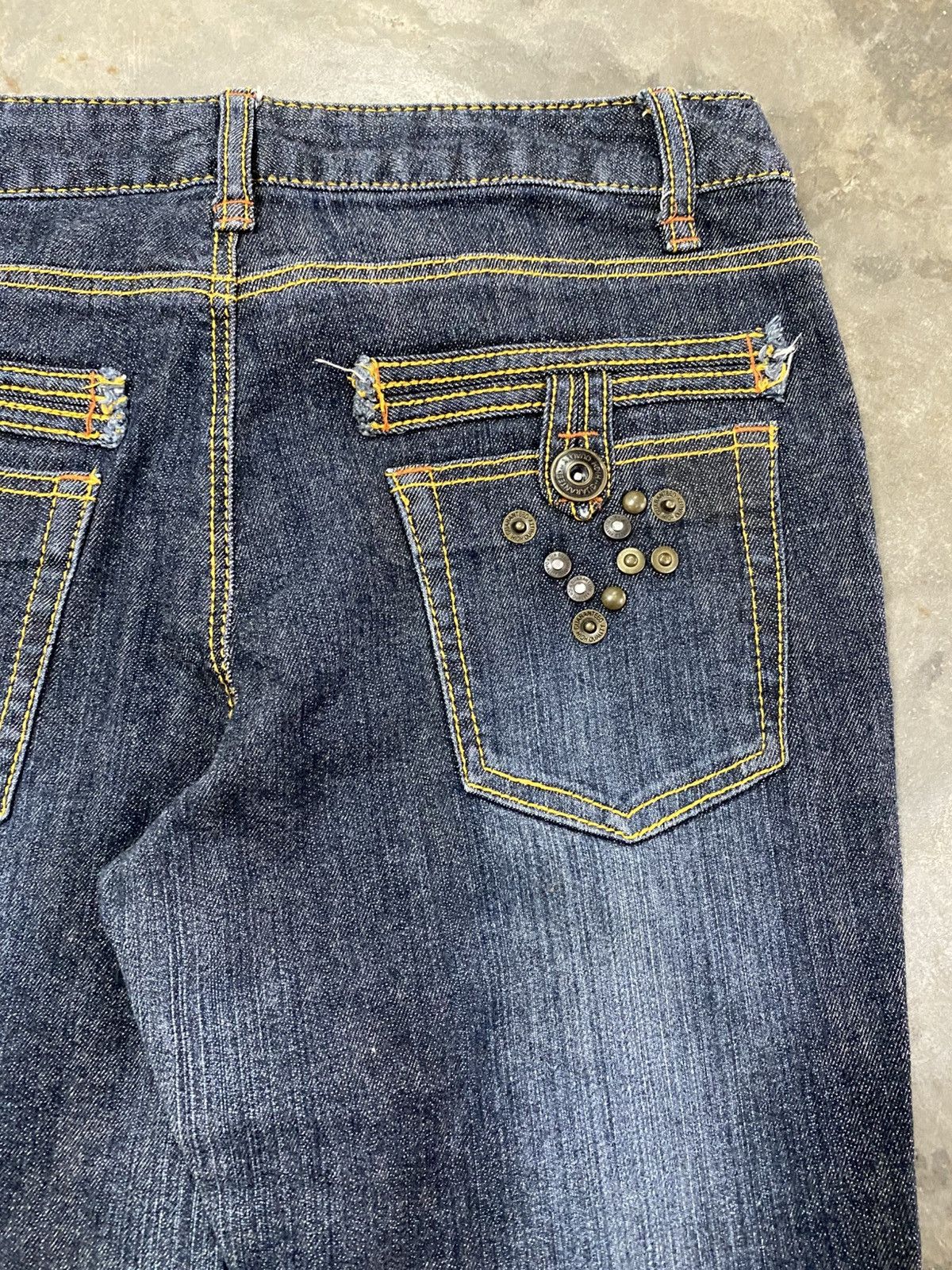 Hysteric Glamour × If Six Was Nine × Tornado Mart Flare Jeans Alpha Cubic Denim Flared @242 Size US 30 / EU 46 - 6 Thumbnail