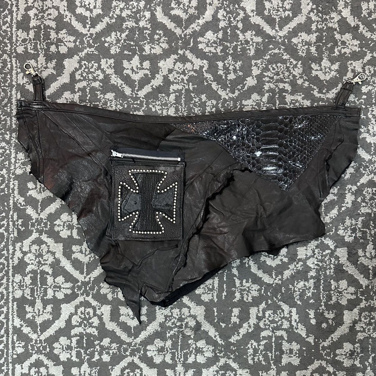 yasuyuki ishii black design coat はめこめ et
