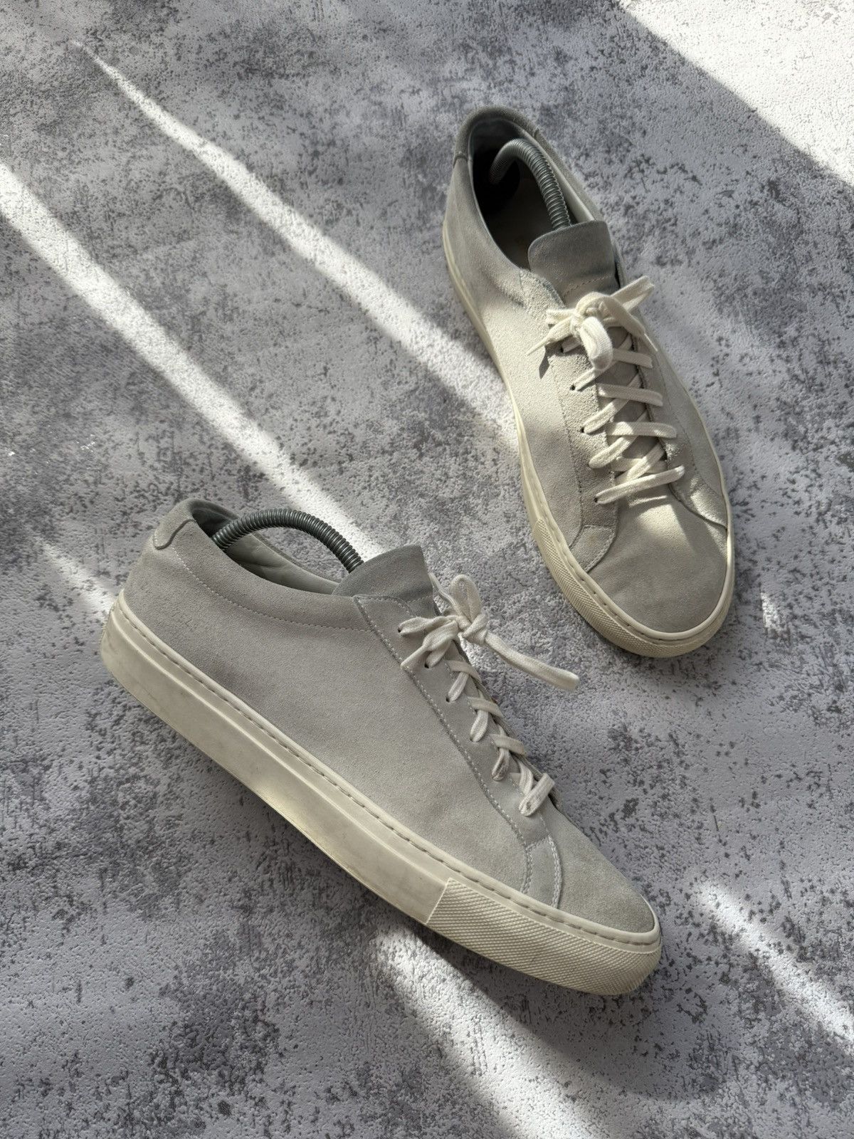 Common Projects Common Projects Achilles Suede Shoes Size US 9 / EU 42 - 1 Thumbnail