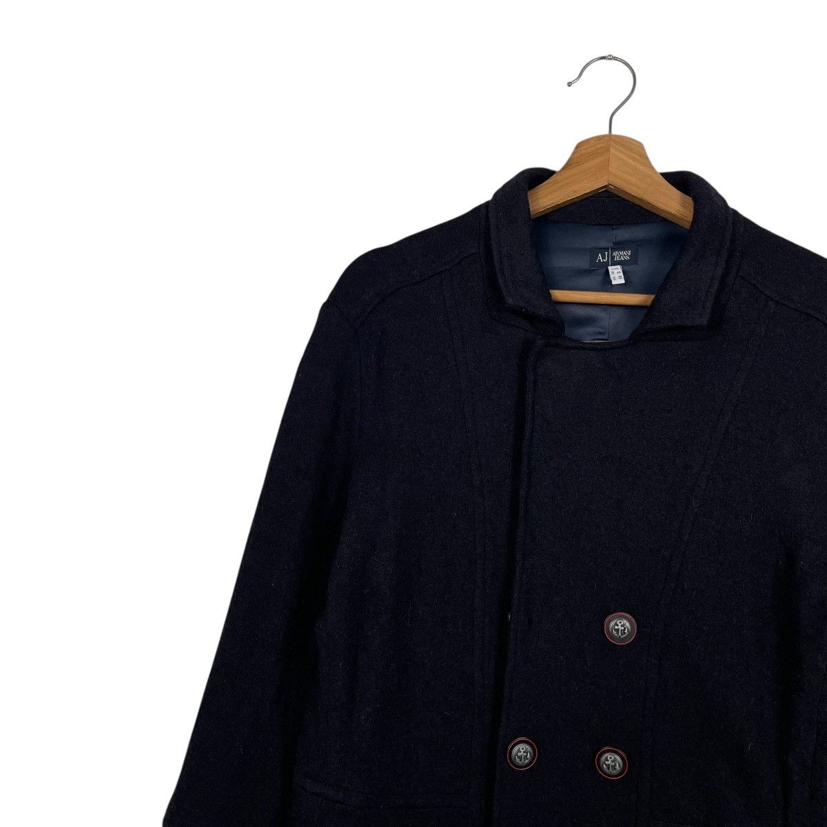 Armani Armani Jeans Brotherhood Double Breasted Jacket Size US XS / EU 42 / 0 - 6 Thumbnail
