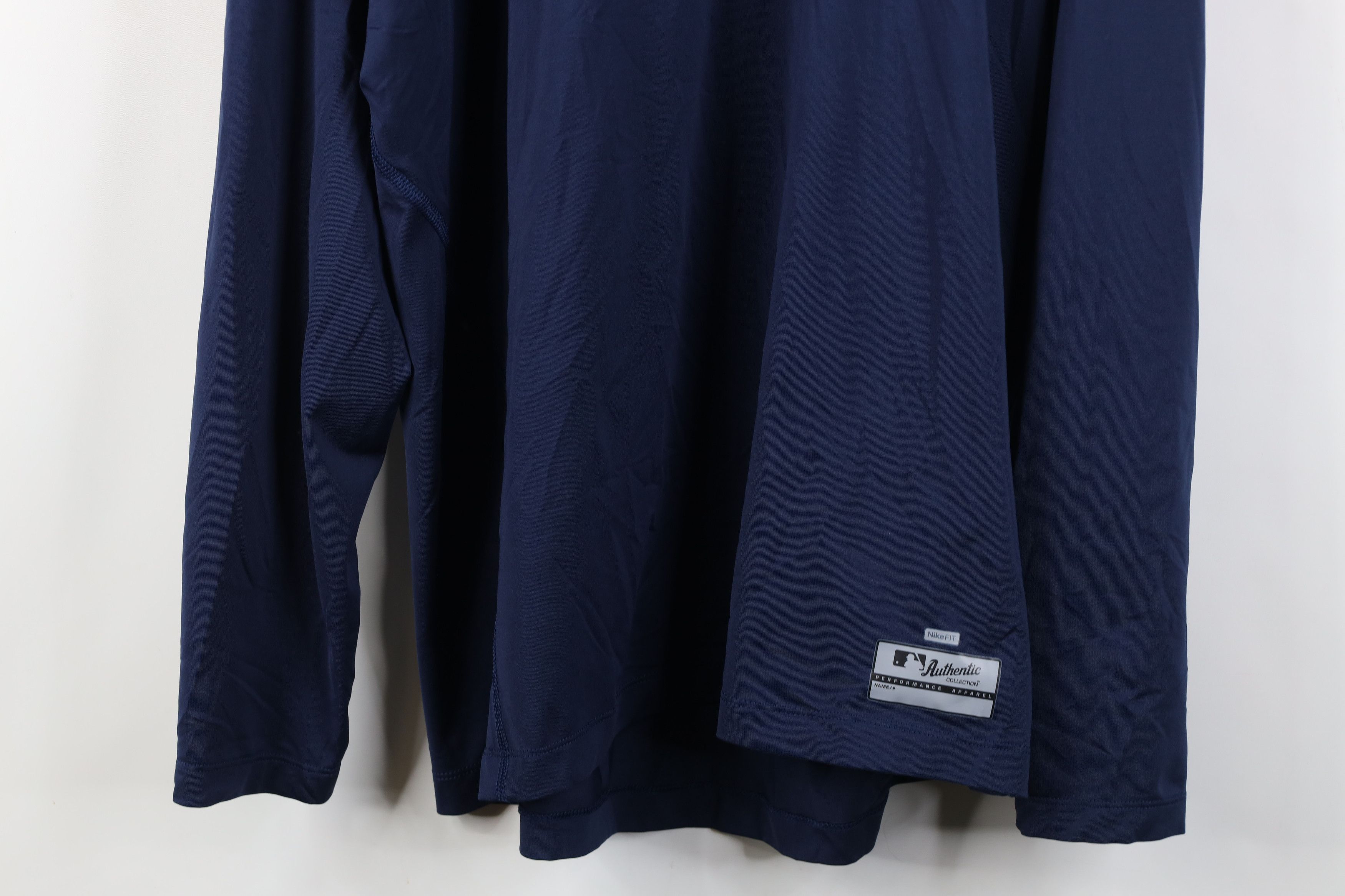 Nike Nike Detroit Tigers Baseball Mock Neck Compression T-Shirt Size US XL / EU 56 / 4 - 3 Thumbnail