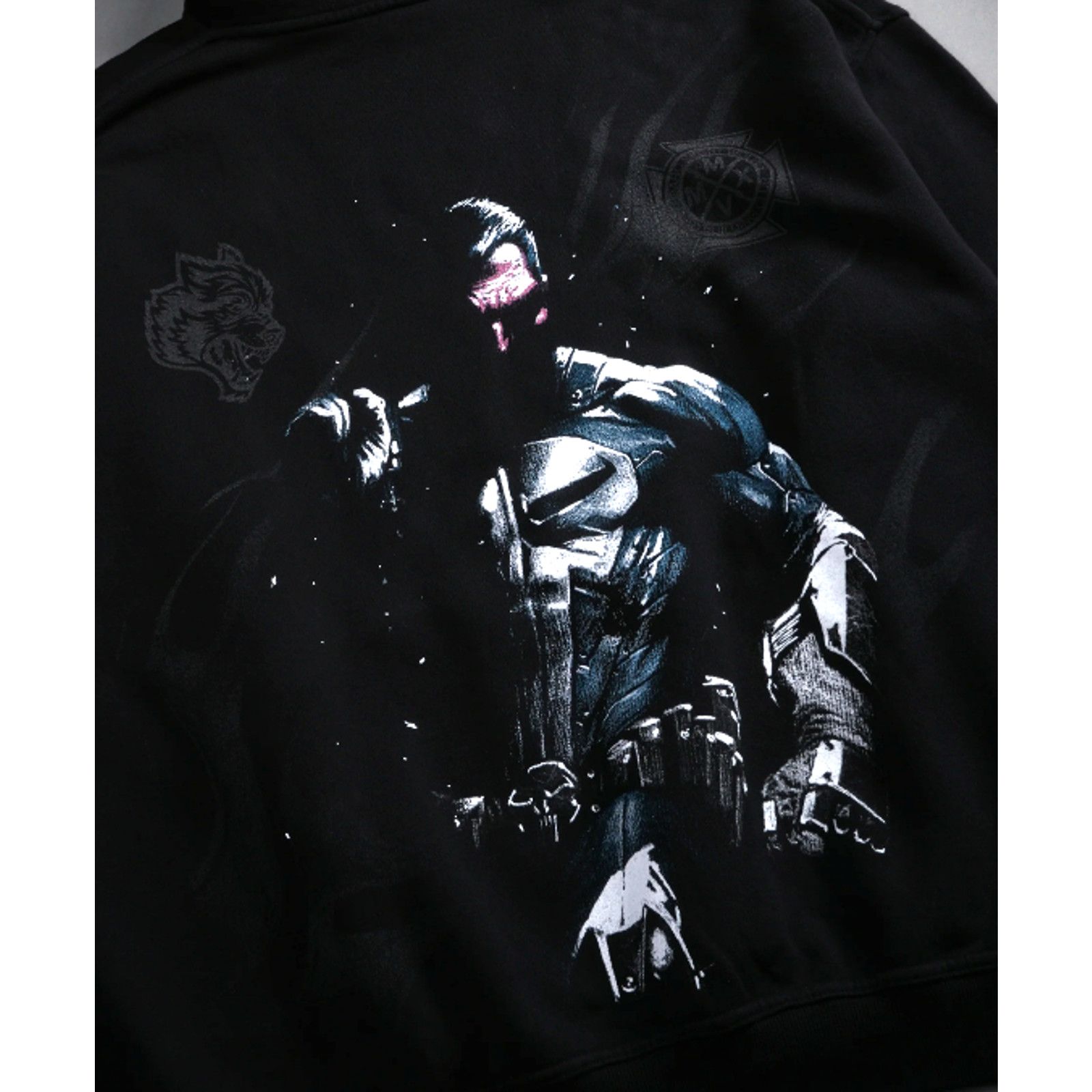 Darc Sport Darc Sport Punisher Hoodie Mens L Black Box Cut Gym Marvel Size US L / EU 52-54 / 3 - 4 Thumbnail