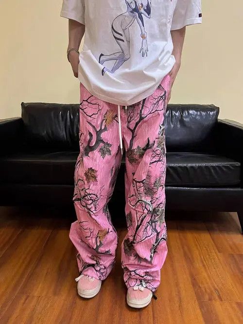 VIBE Retro street camouflage paratrooper loose casual trousers Size US 34 / EU 50 - 2 Thumbnail