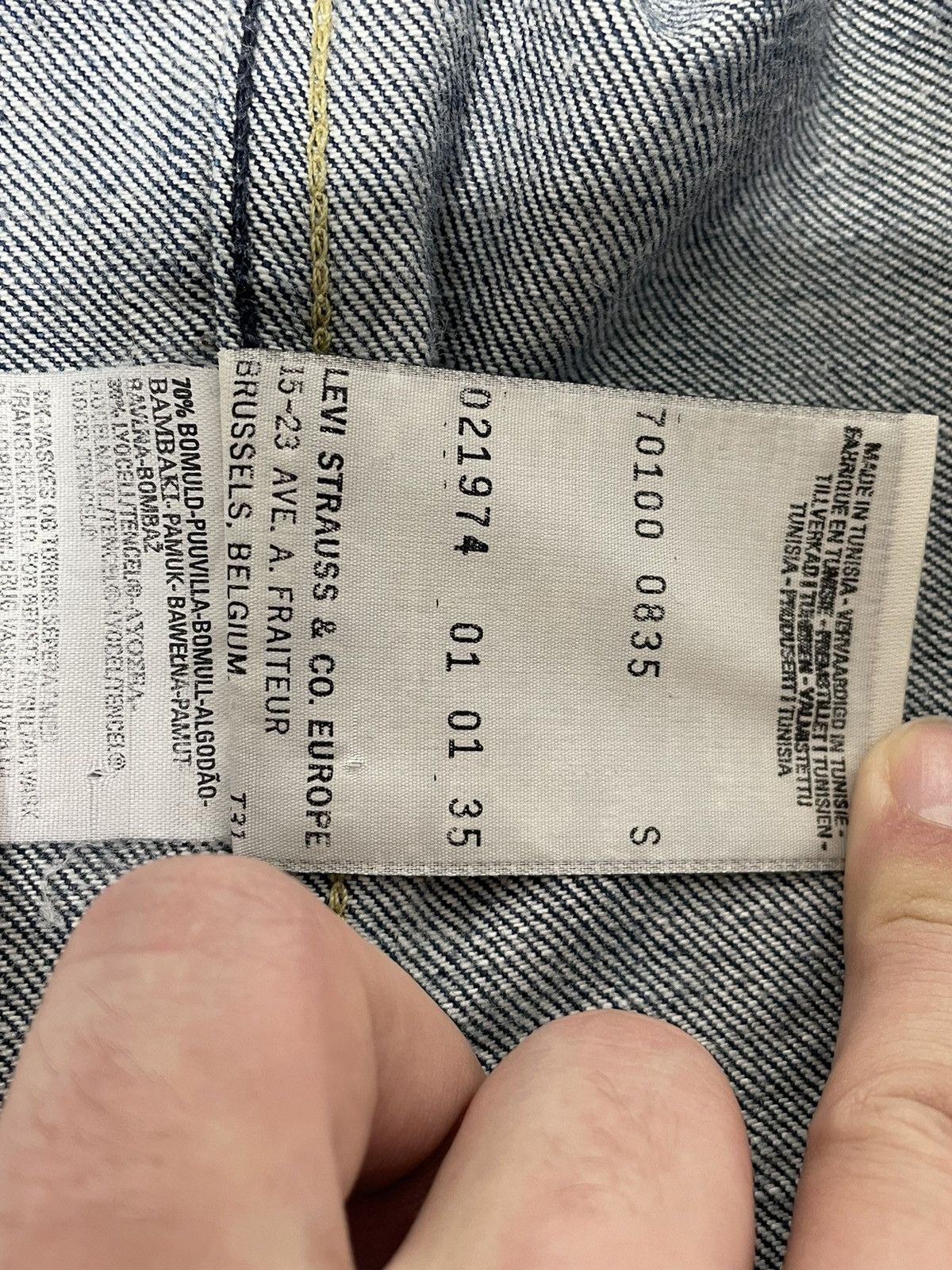 Levi's Vintage Levi’s 90s Engineered Workwear Denim Jacket Rare Size US L / EU 52-54 / 3 - 10 Thumbnail