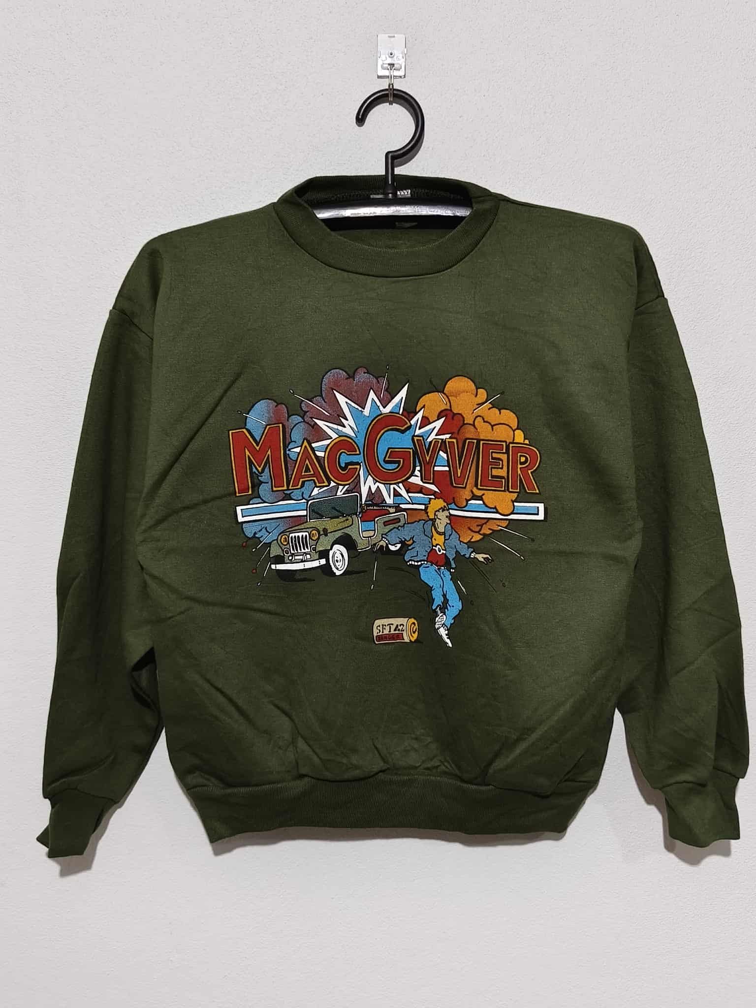 Vintage Rare VTG Macgver Sweatshirt 80s Size US S / EU 44-46 / 1 - 1 Thumbnail