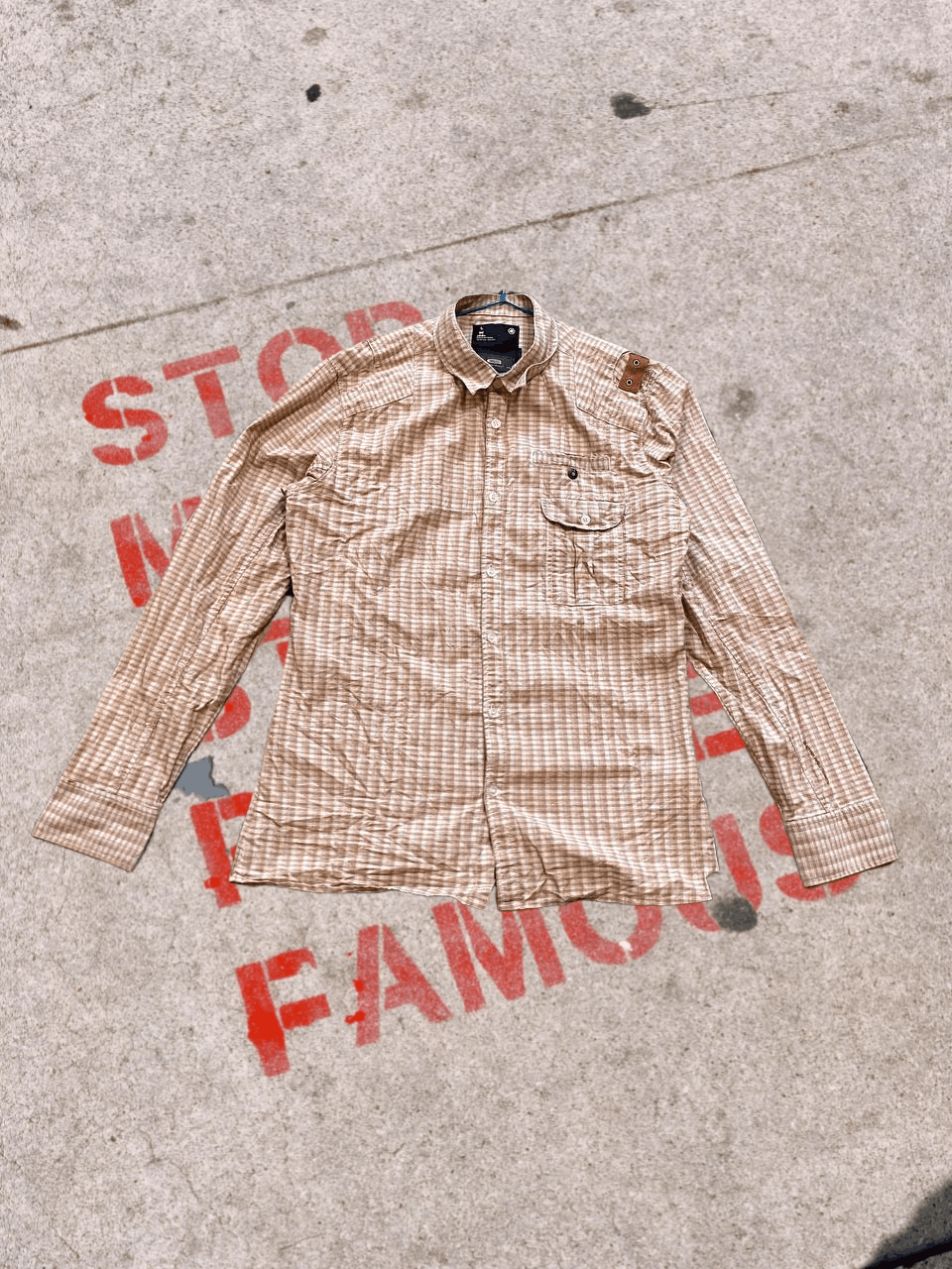 G-Star G Star Raw blue buttons up flannel shirt Size US L / EU 52-54 / 3 - 1 Thumbnail