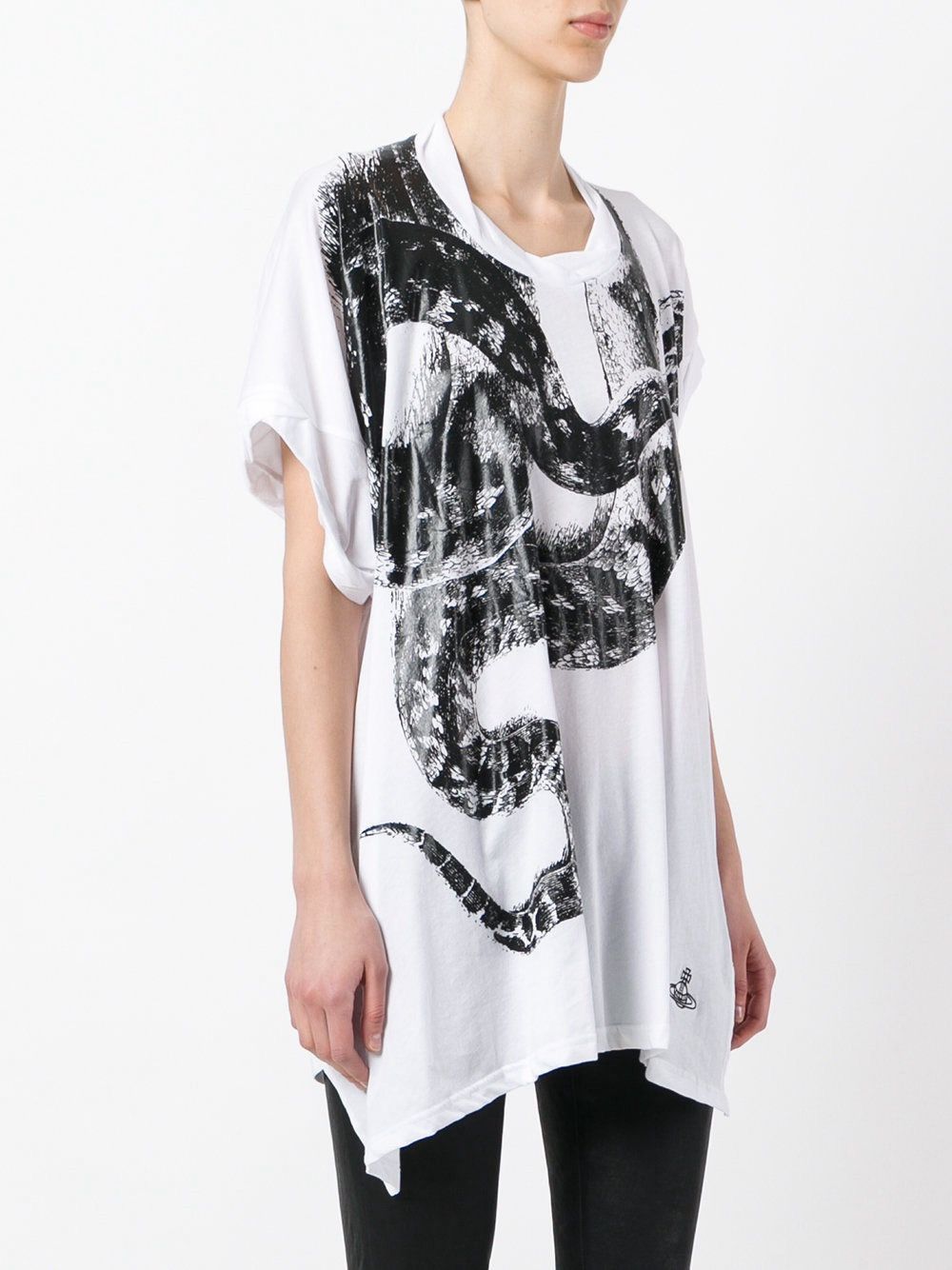 Vivienne Westwood Vivienne Westwood Anglomania Snake Squiggle T-Shirt Size ONE SIZE - 1 Thumbnail