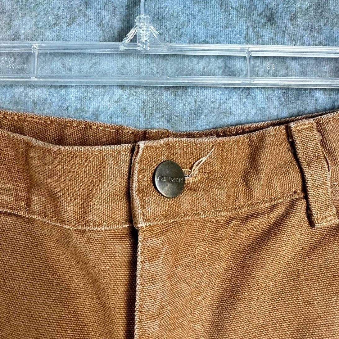 Carhartt × Vintage Vintage 90s Carhartt Carpenter Pants Tan Sz 16 Work Wear Size 32" / US 10 / IT 46 - 7 Thumbnail