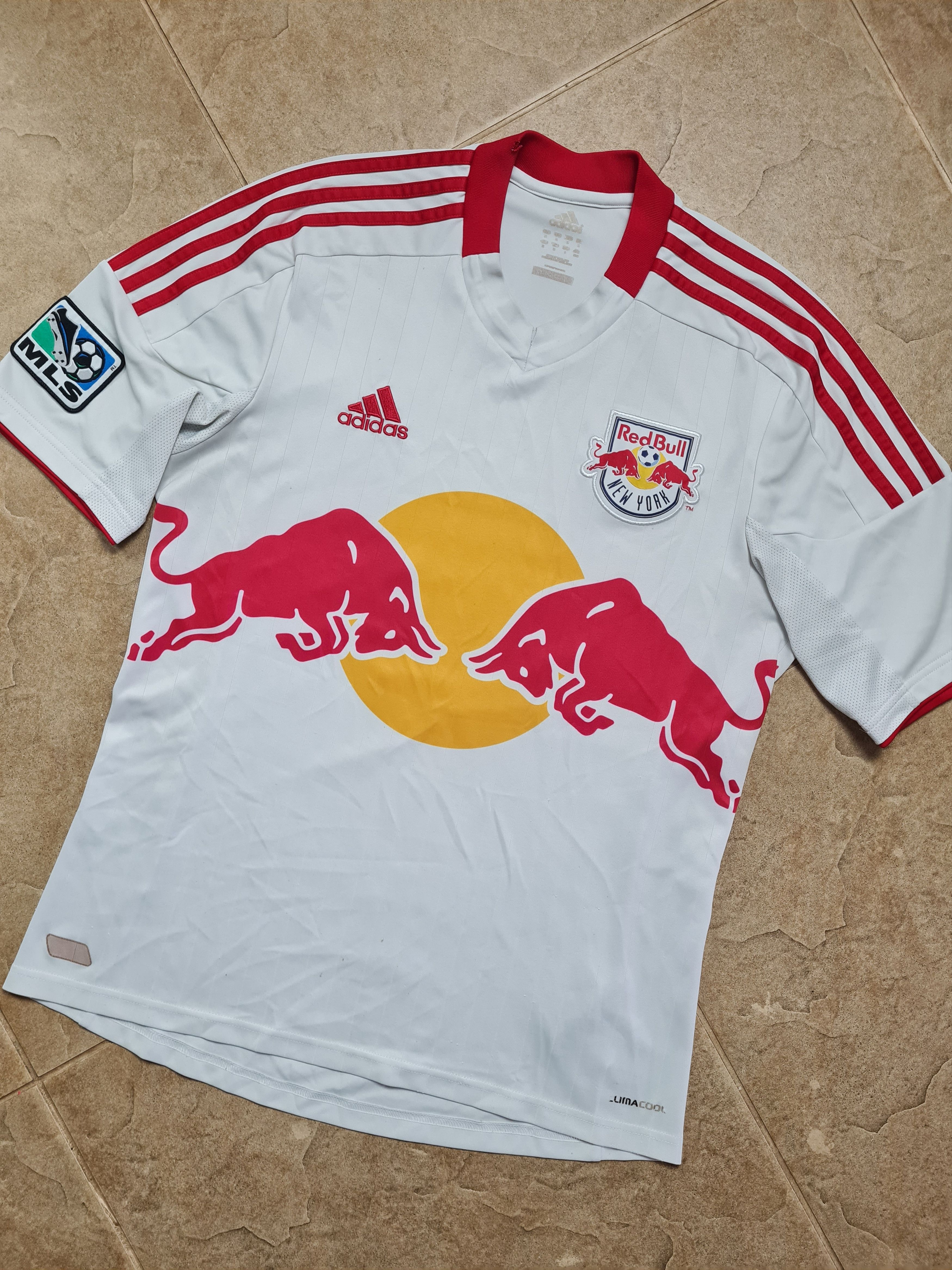Adidas ADIDAS NEW YORK RED BULLS 2012-2013 HOME SOCCER JERSEY MLS Size US M / EU 48-50 / 2 - 3 Thumbnail
