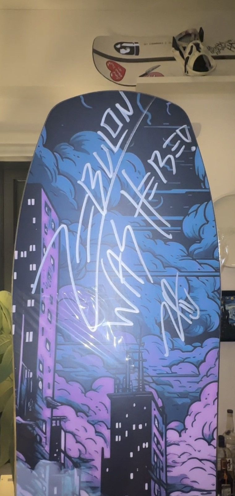 Burton Burton Super Ultra Blossom LTD Edition Signed Snowboard Size ONE SIZE - 2 Thumbnail