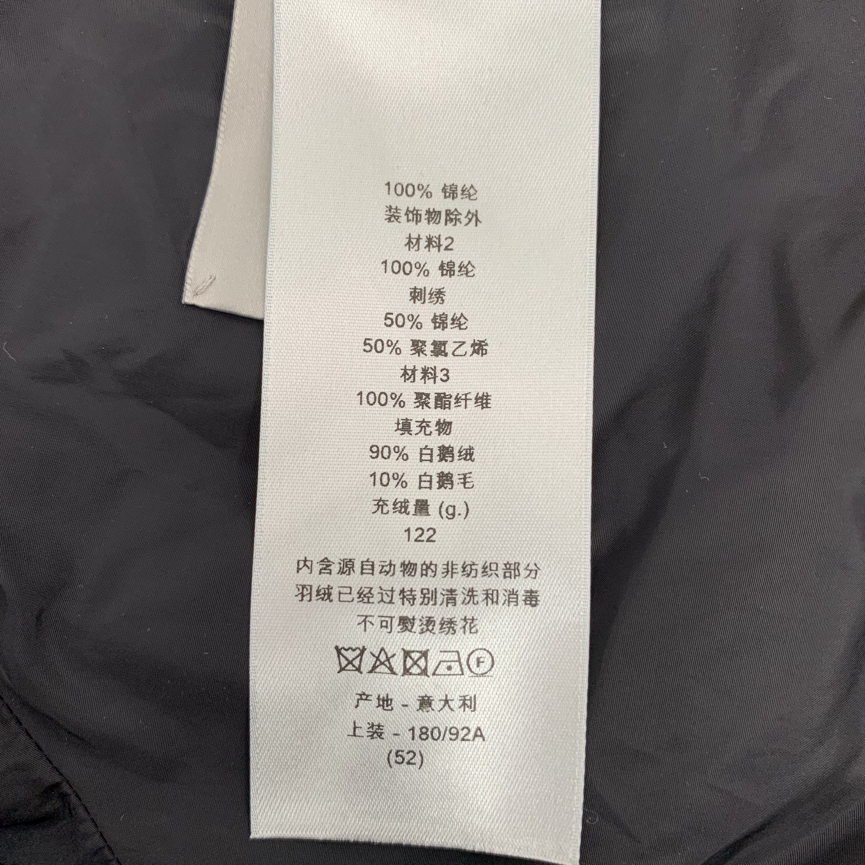 Dior Dior Logo Down Jacket Navy (L) Size US L / EU 52-54 / 3 - 9 Thumbnail