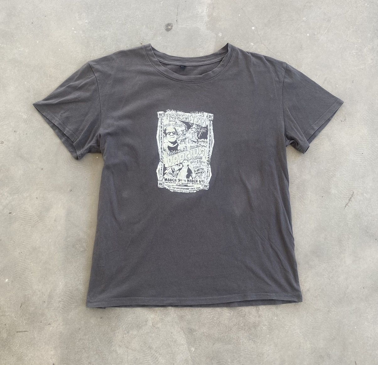 Expert Horror × Vintage FRANKENSTEIN DRACULA VINTAGE MOVIE TEE Size US XXL / EU 58 / 5 - 1 Thumbnail