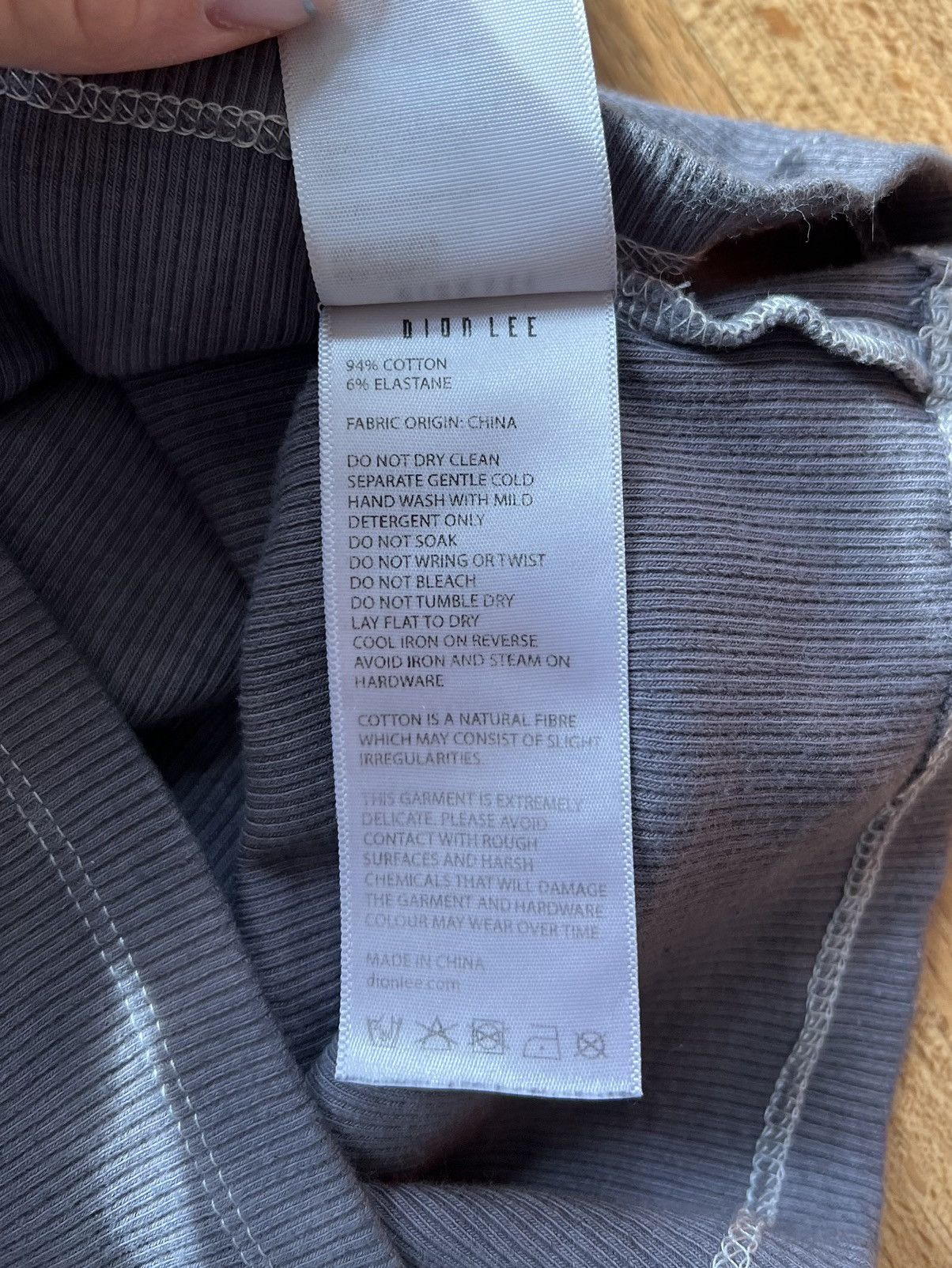 Dion Lee Dion Lee Grey Tank Top with Gold Chain Size US L / EU 52-54 / 3 - 6 Thumbnail