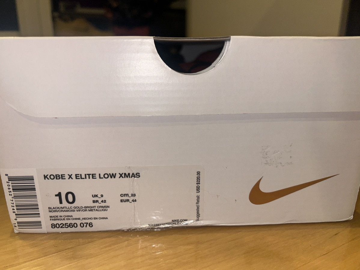 Nike Kobe 10 Christmas Low Size US 10 / EU 43 - 6 Thumbnail