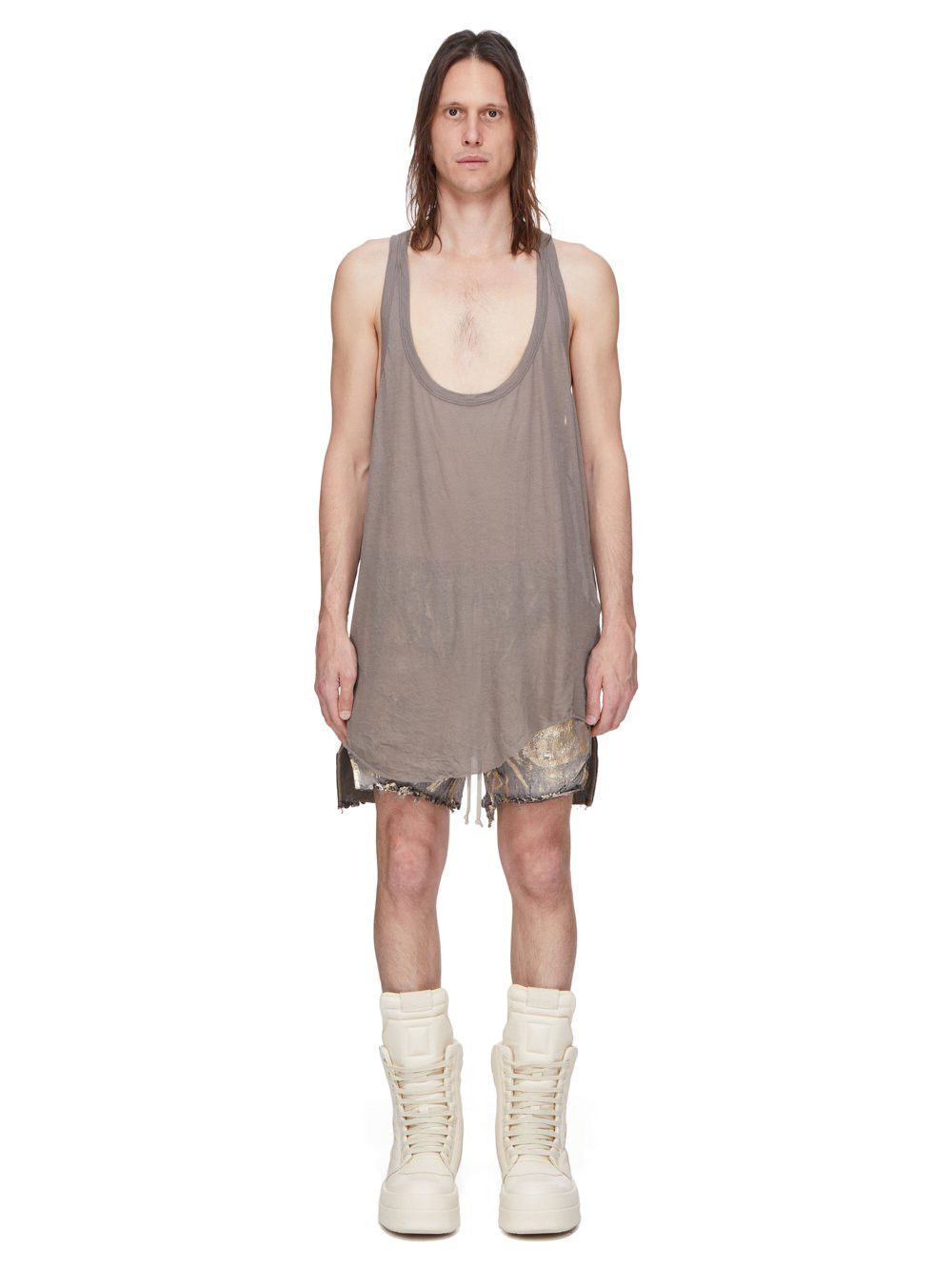 Rick Owens BNWT SS25 RICK OWENS "HOLLYWOOD" MEGACRUST BOXERS SHORTS 48 Size US 32 / EU 48 - 16 Thumbnail