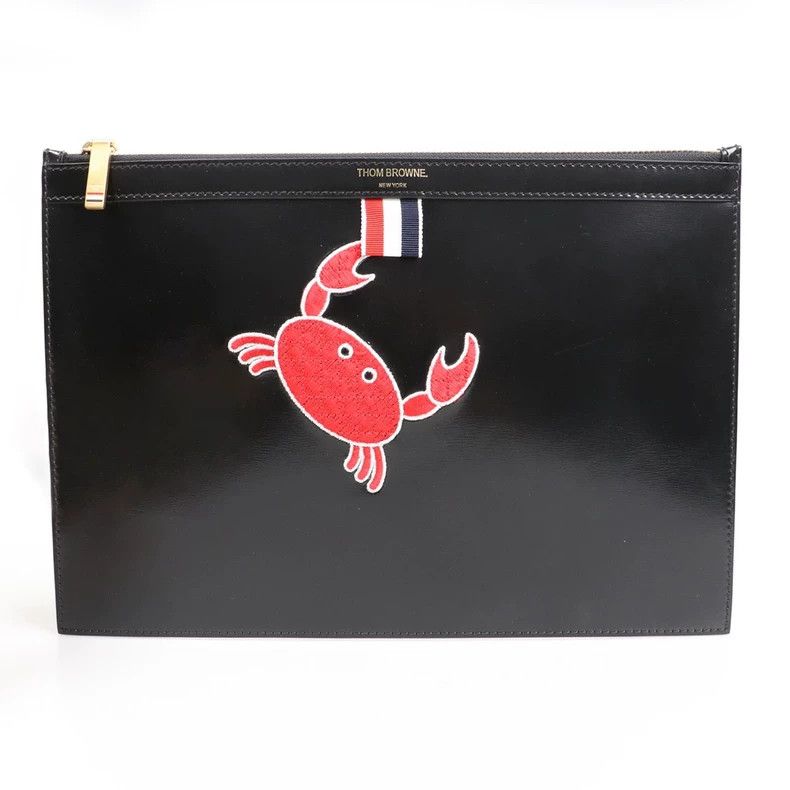 Thom Browne Thom Browne Black handbag Size ONE SIZE - 2 Thumbnail