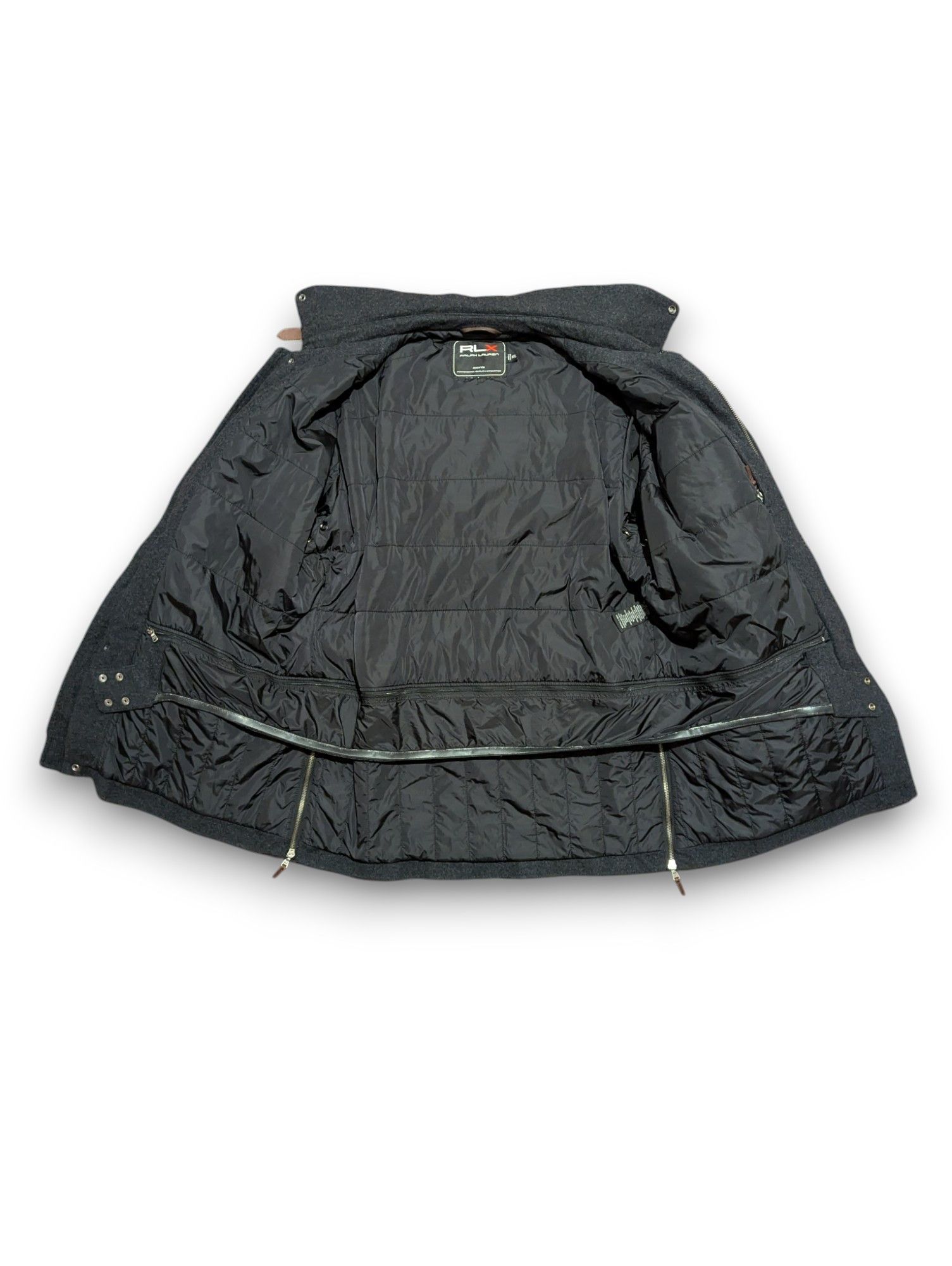 Ralph Lauren RLX Ralph Lauren Jacket Coat Wool Gray Belted Utility Size US XL / EU 56 / 4 - 14 Thumbnail