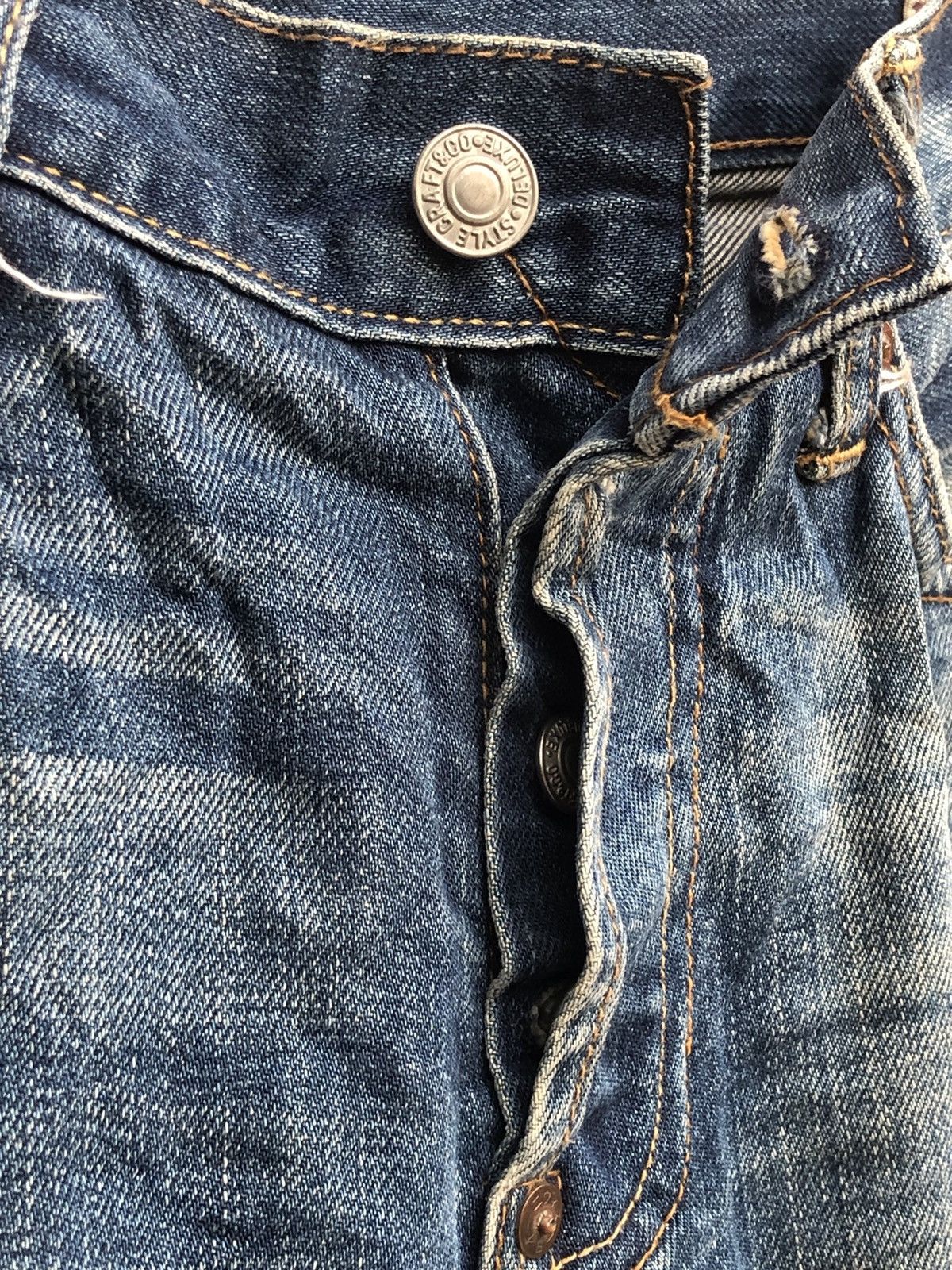 Evisu Evisu Back Pocket Diacock Logo Jeans Size US 29 - 8 Thumbnail