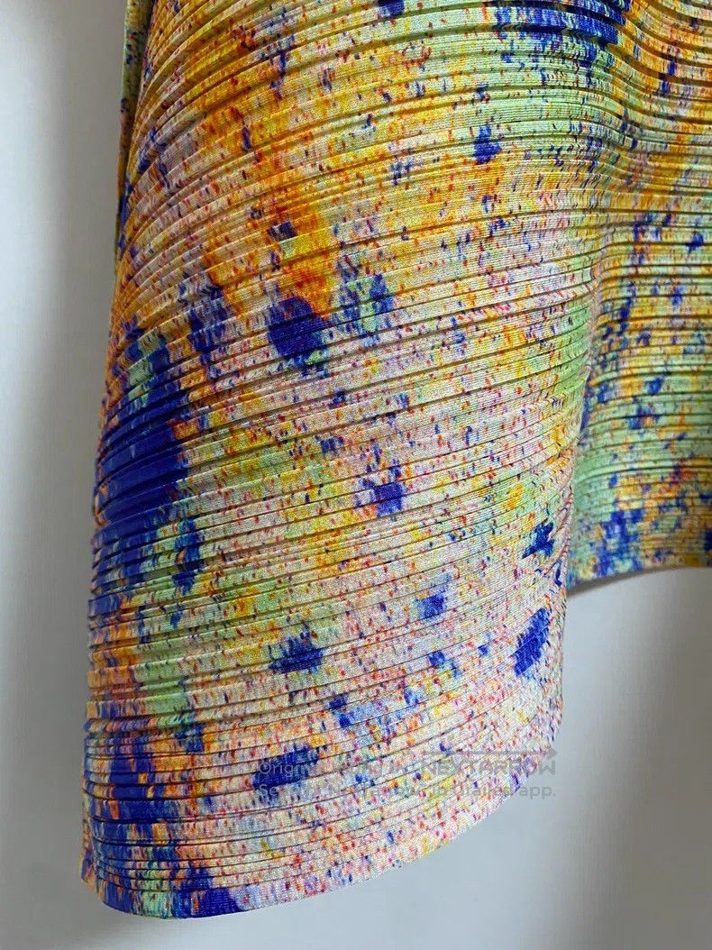 Issey Miyake Issey Miyake Star Print Long Sleeve Top Size L / US 10 / IT 46 - 3 Thumbnail