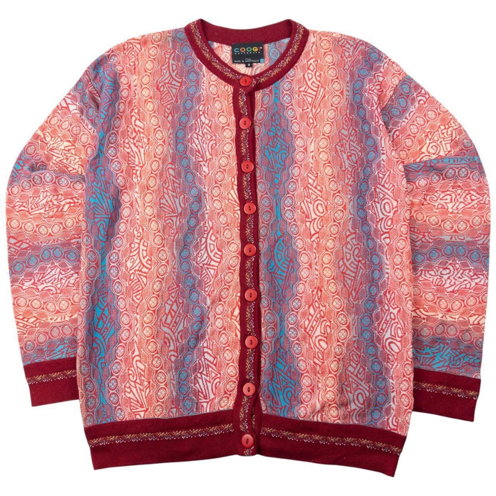 Coogi Vintage Coogi Mix Pattern Cardigan Size S Size US S / EU 44-46 / 1 - 1 Thumbnail
