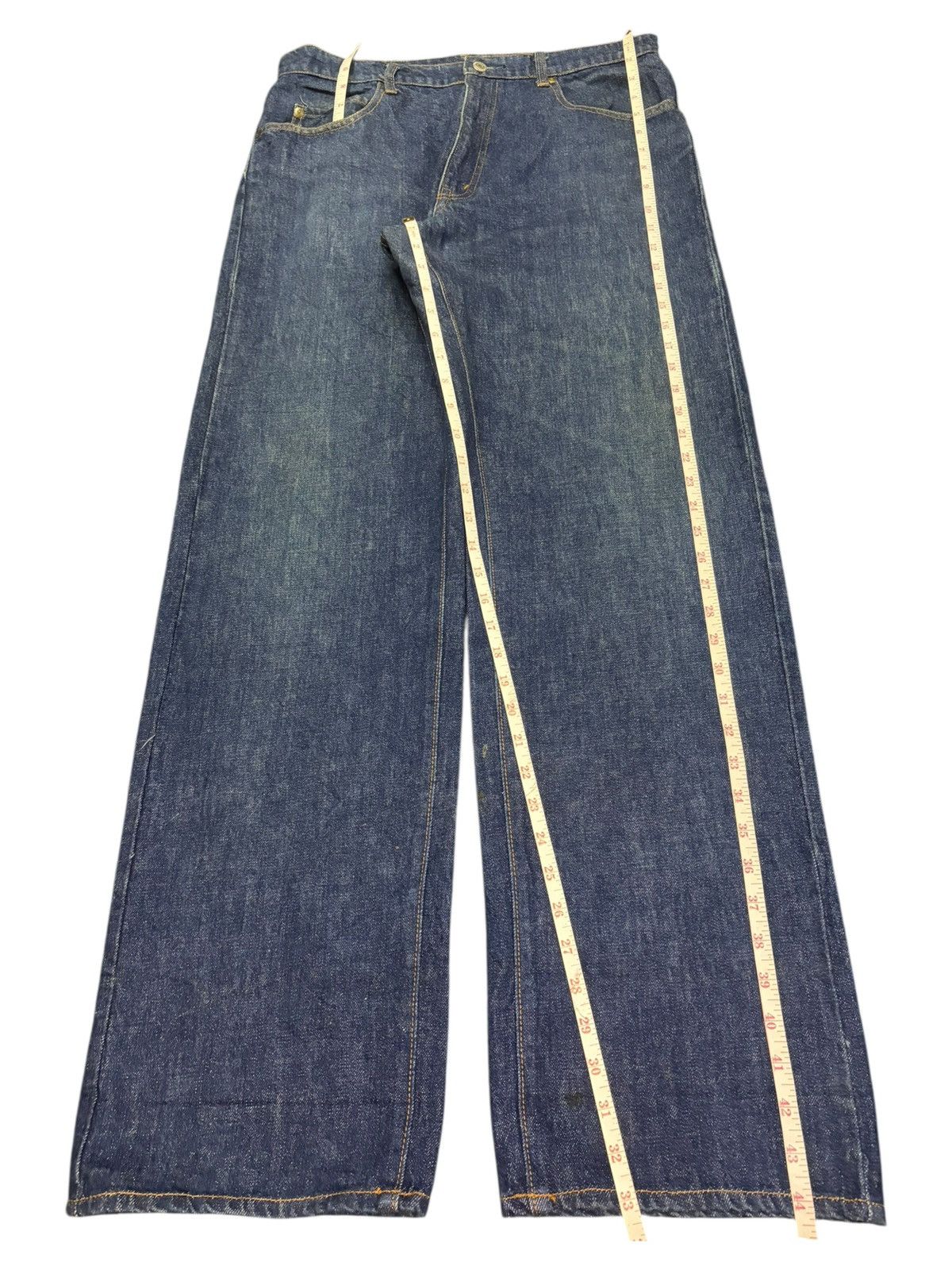 Big John Vintage Big John Blue Wash Loose Jeans Size US 33 - 7 Thumbnail
