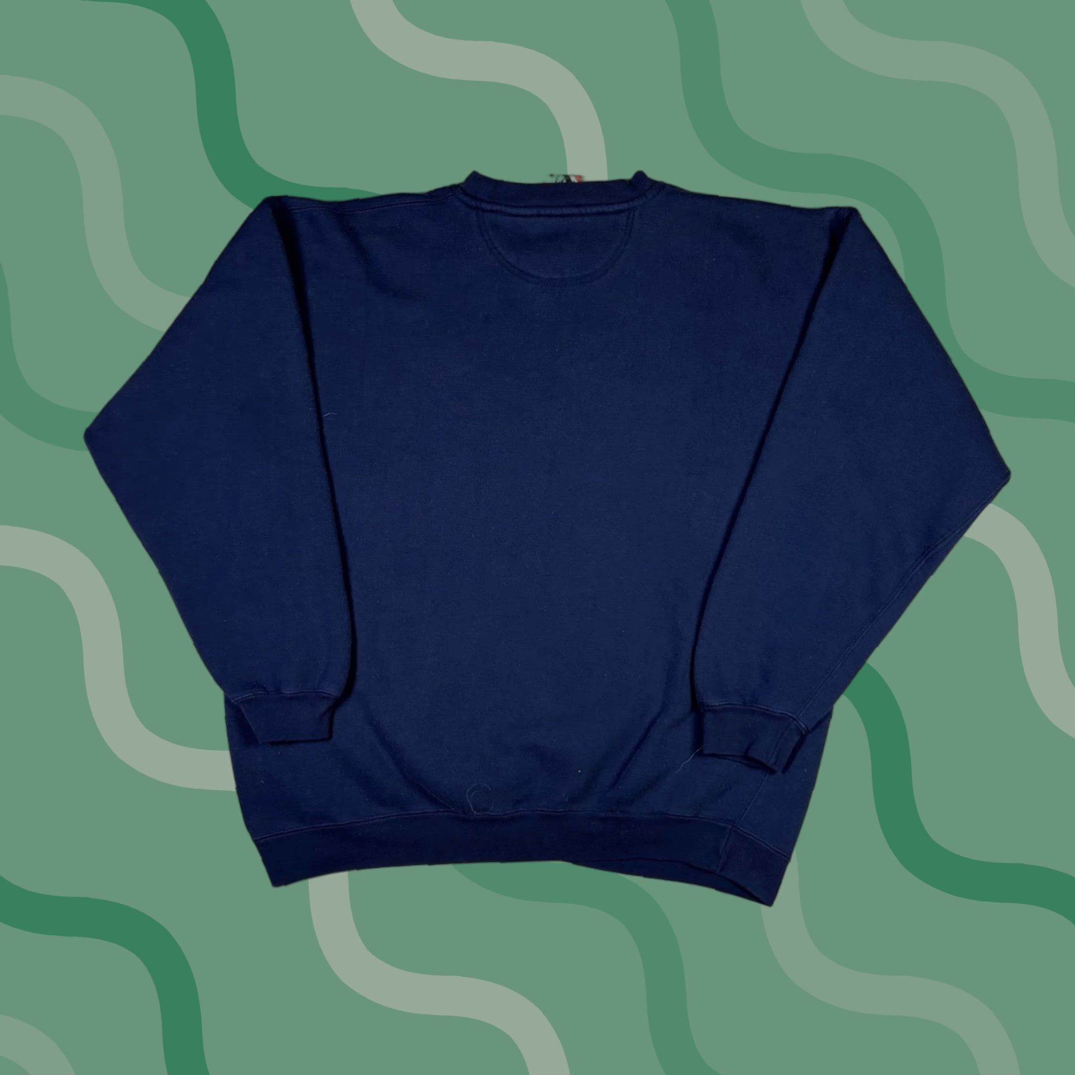 Mickey & Co. VINTAGE Mickey Mouse Sweatshirt Embroidered Logo Adult XL 90s Mickey & Co. Pullover Cotton Blue Graphic Print Size US XL / EU 56 / 4 - 1 Thumbnail