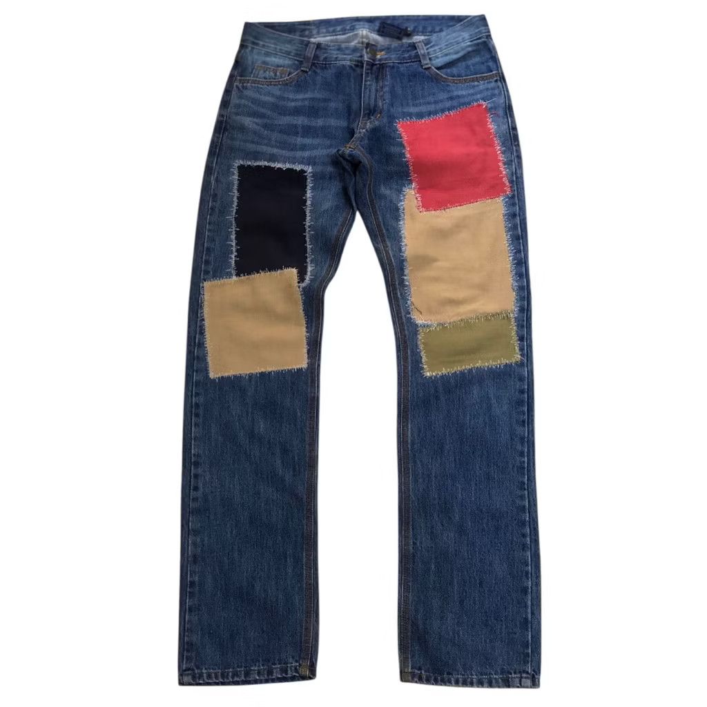 distressed japanese denim reworked sashiko