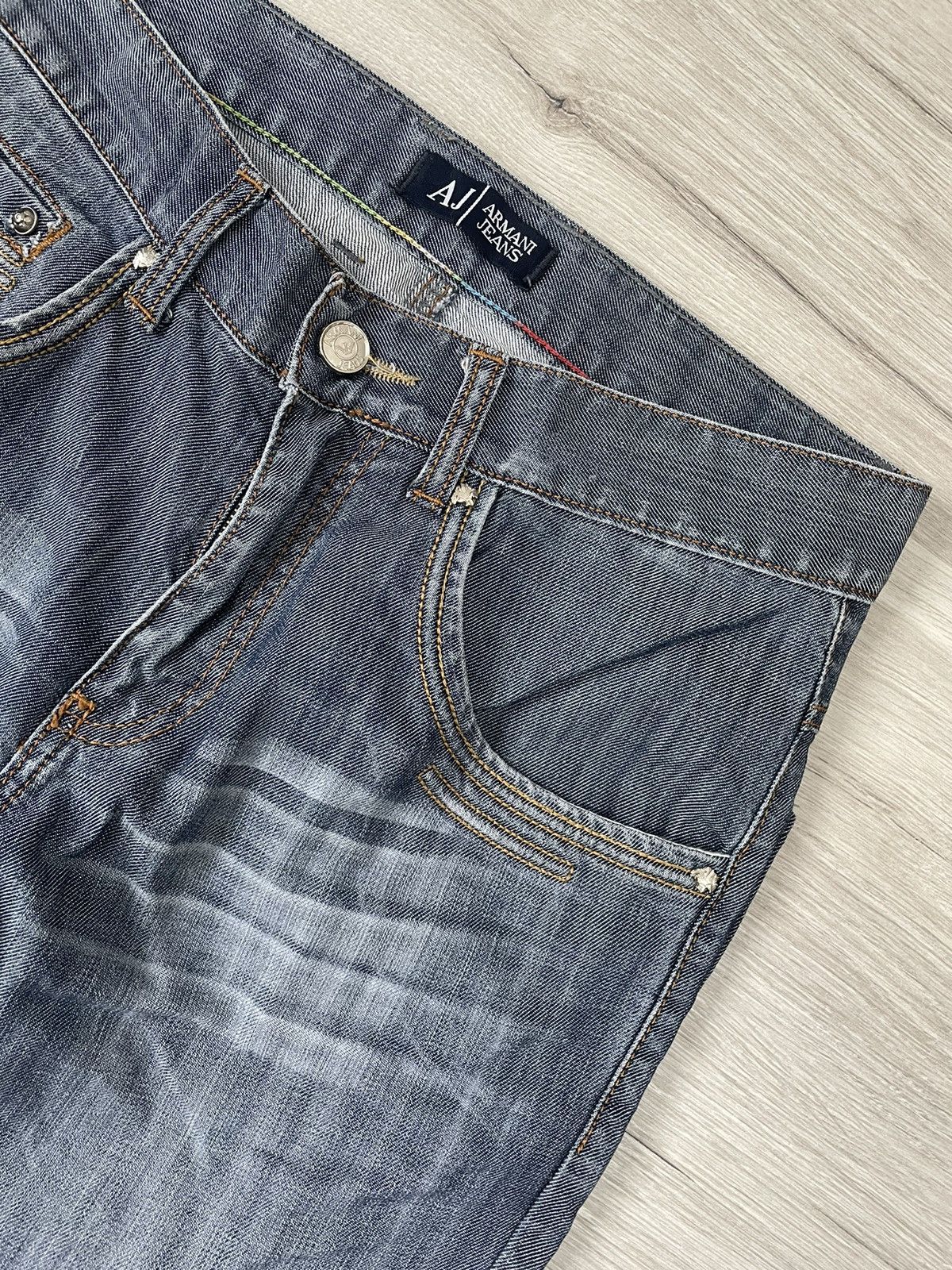 Armani × Japanese Brand × Vintage Vintage Men’s Armani Jeans Y2K Size US 29 - 9 Thumbnail