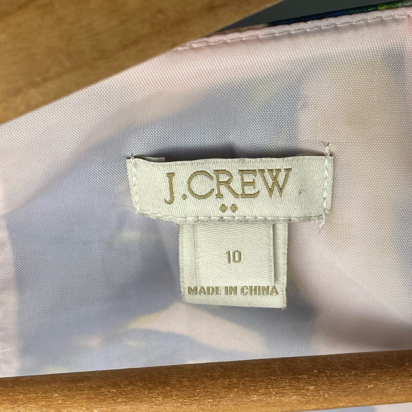 J.Crew J Crew Floral Shift Dress Size L / US 10 / IT 46 - 7 Thumbnail