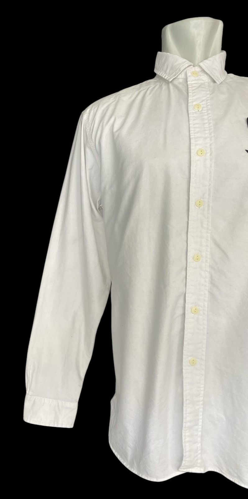 Designer × Polo Ralph Lauren White Polo Ralph Laurent Official Members Shirt Button Size US L / EU 52-54 / 3 - 8 Thumbnail