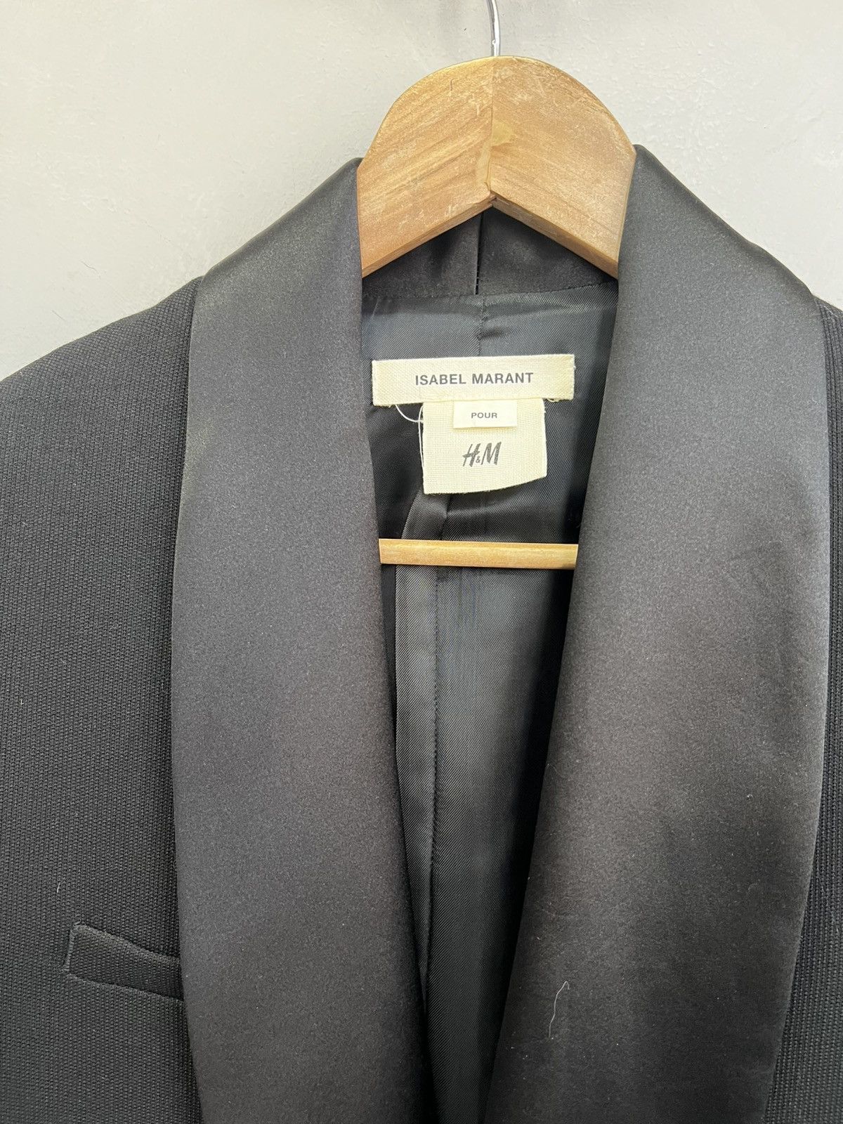 Designer × H&M × Isabel Marant VINTAGE ISABEL MARANT X H&M BLAZER JACKET RARE Size XS / US 0-2 / IT 36-38 - 4 Thumbnail