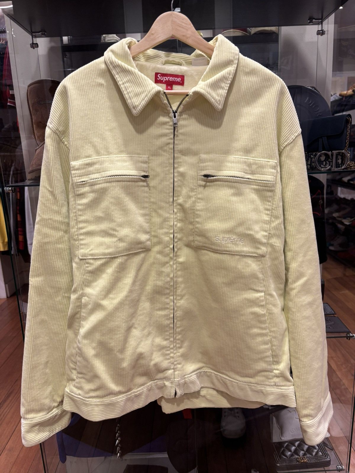ぴ*様 Supreme Corduroy Zip Jacket 21fw Supreme Corduroy Zip Jacket (FW21) - $178