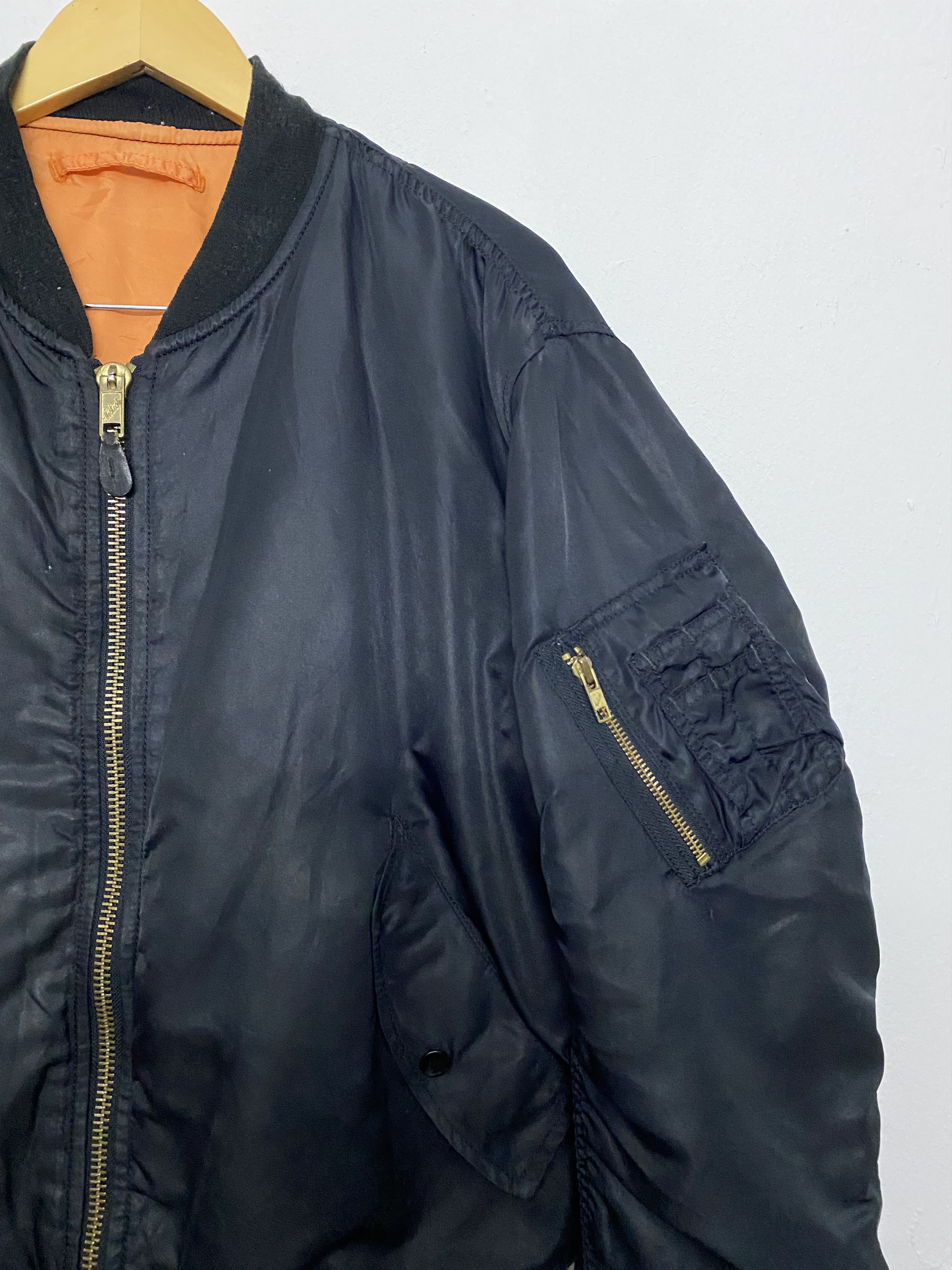 Other MA-1 Bomber Jacket USAF Intermediate Flyer's Man Jacket Size US XL / EU 56 / 4 - 7 Thumbnail