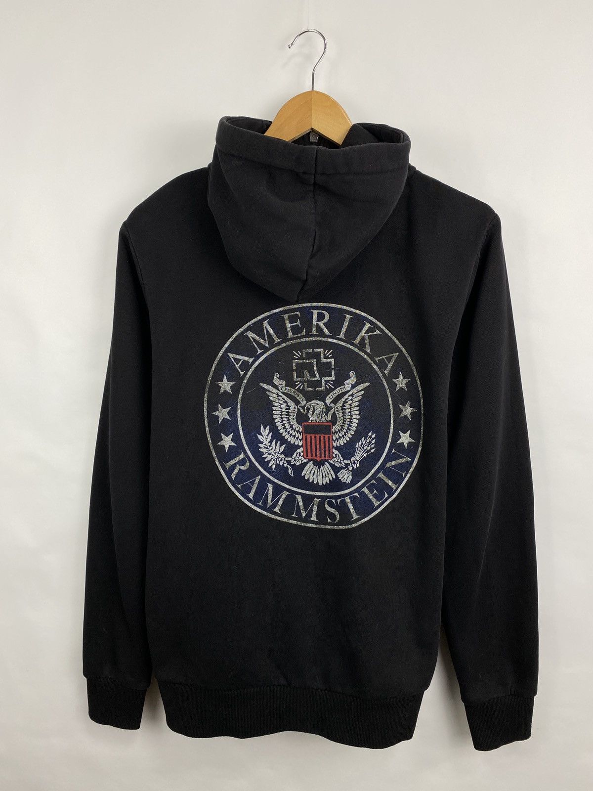 Band Tees Vintage Rammstein Were All Living In Amerika Zip Hoodie Size US M / EU 48-50 / 2 - 3 Thumbnail
