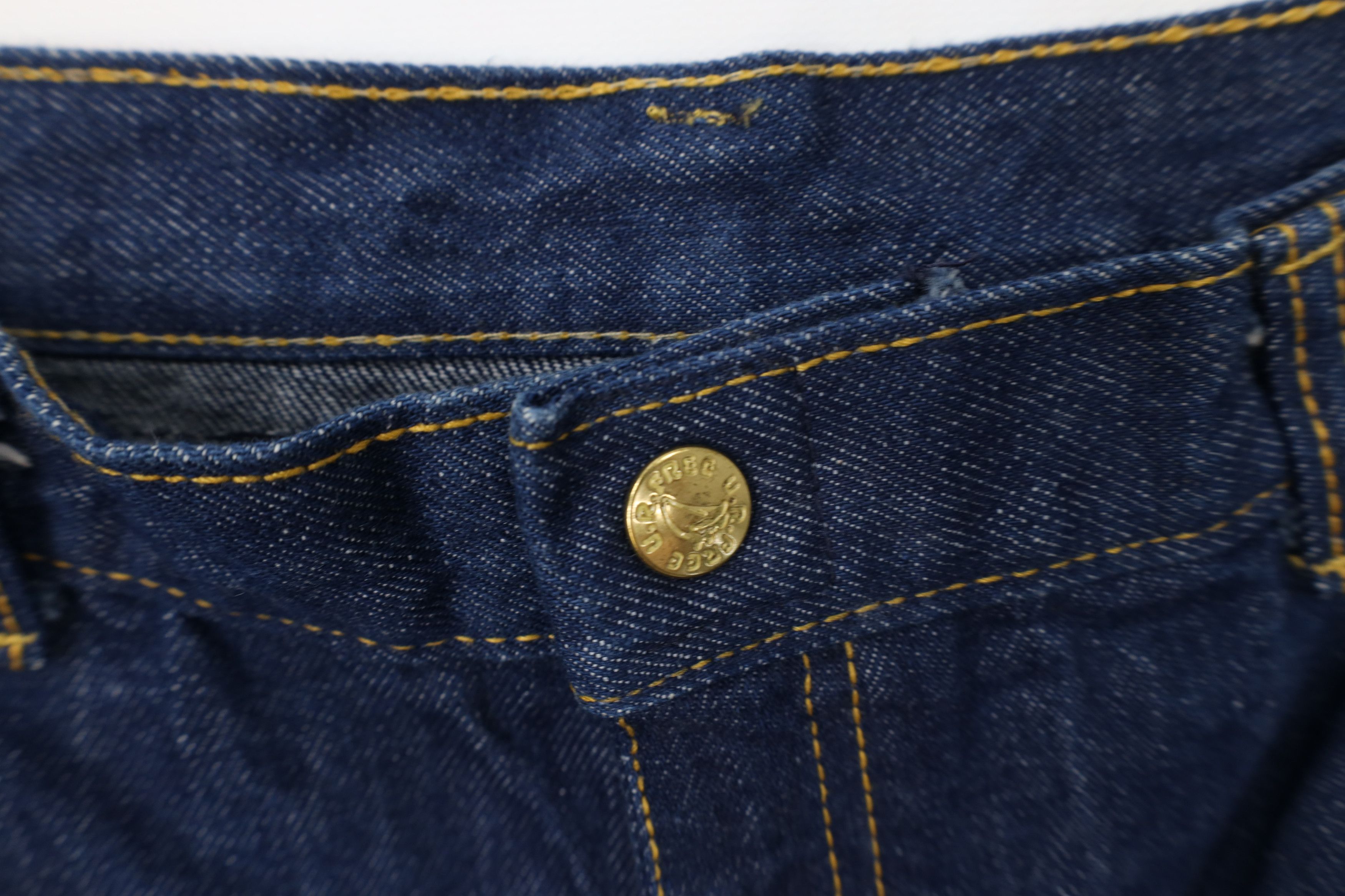 Vintage Vintage 70s 80s Streetwear Straight Leg Denim Jeans Blue Size 30" / US 8 / IT 44 - 8 Thumbnail