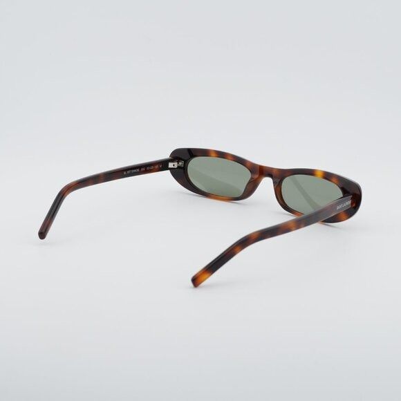 Saint Laurent SL557 SHADE 002 Sunglasses Havana Oval Frame