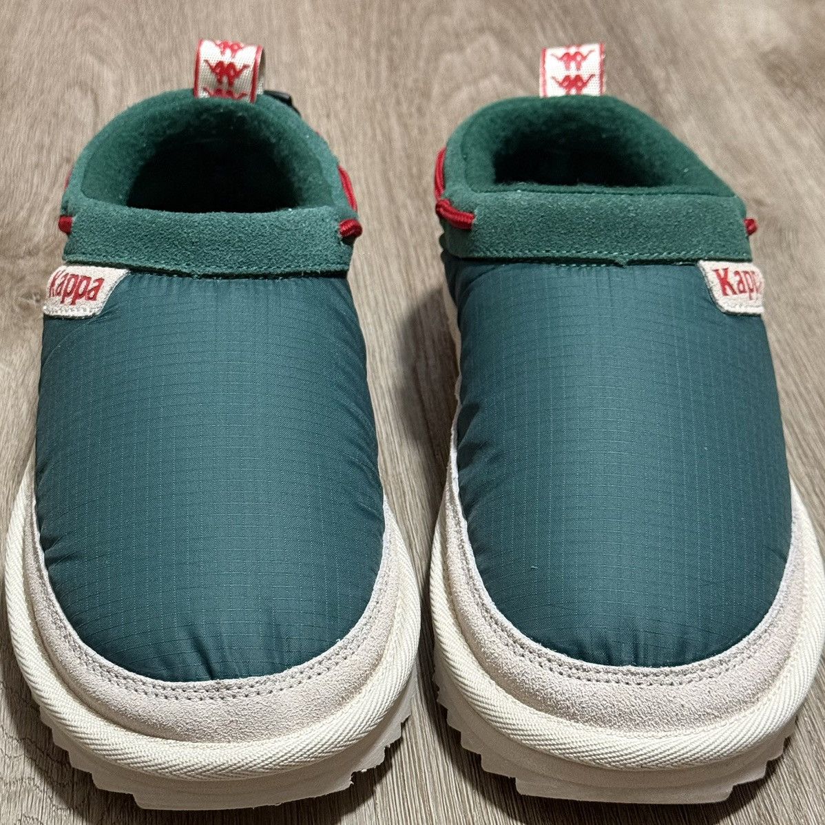 Kappa Kappa 222 Banda Mule Slippers Green Eggnog Red Size 5 New Size US 5 / EU 37 - 3 Thumbnail