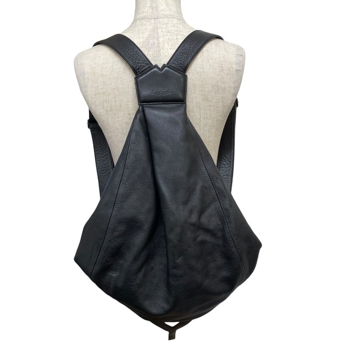 Yohji Yamamoto yohji yamamoto Y backpack (big) leather bag DA-I95-790 Size ONE SIZE - 1 Thumbnail