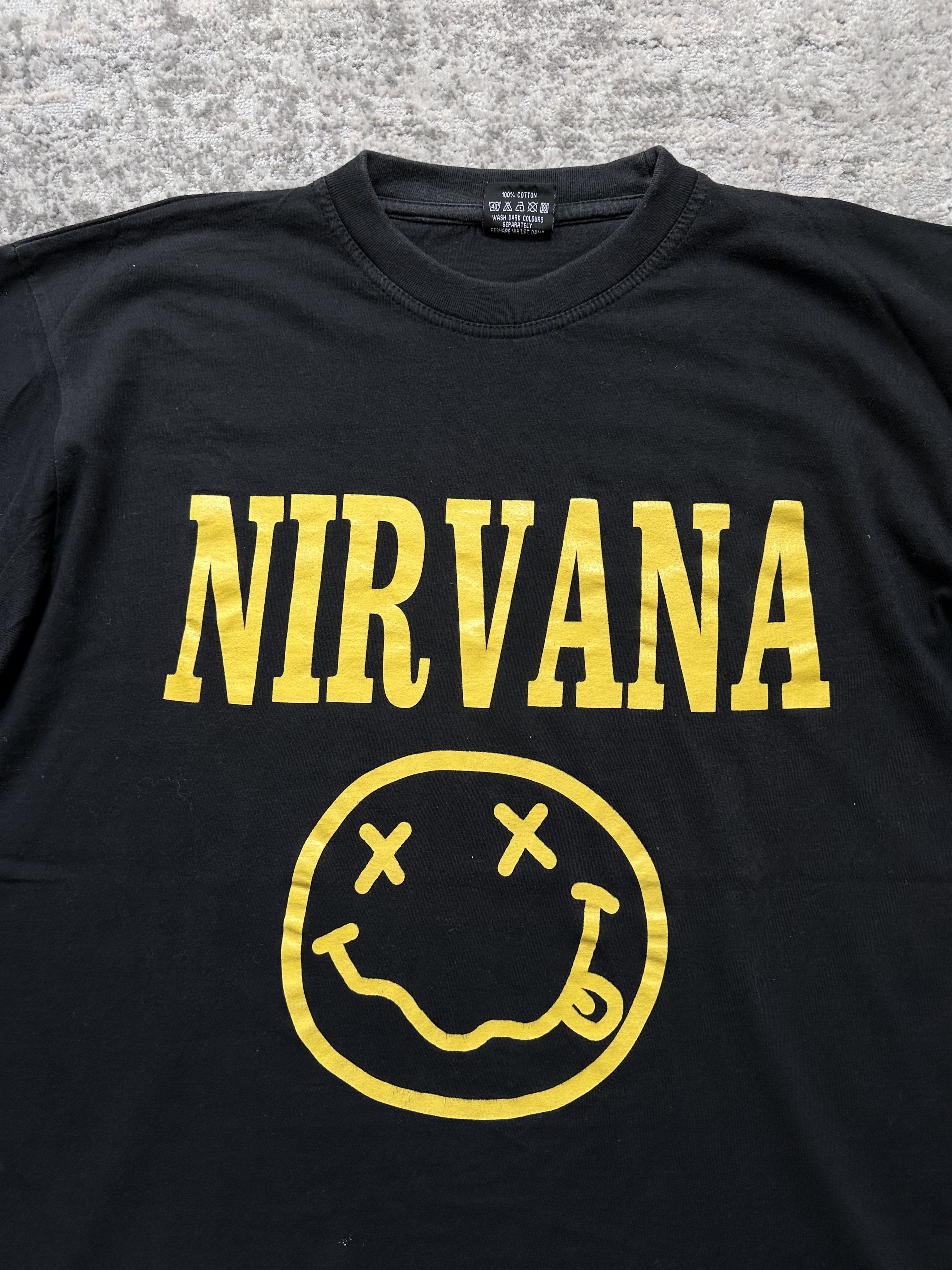 Nirvana × Vintage Nirvana vintage t shirt Size US L / EU 52-54 / 3 - 3 Thumbnail