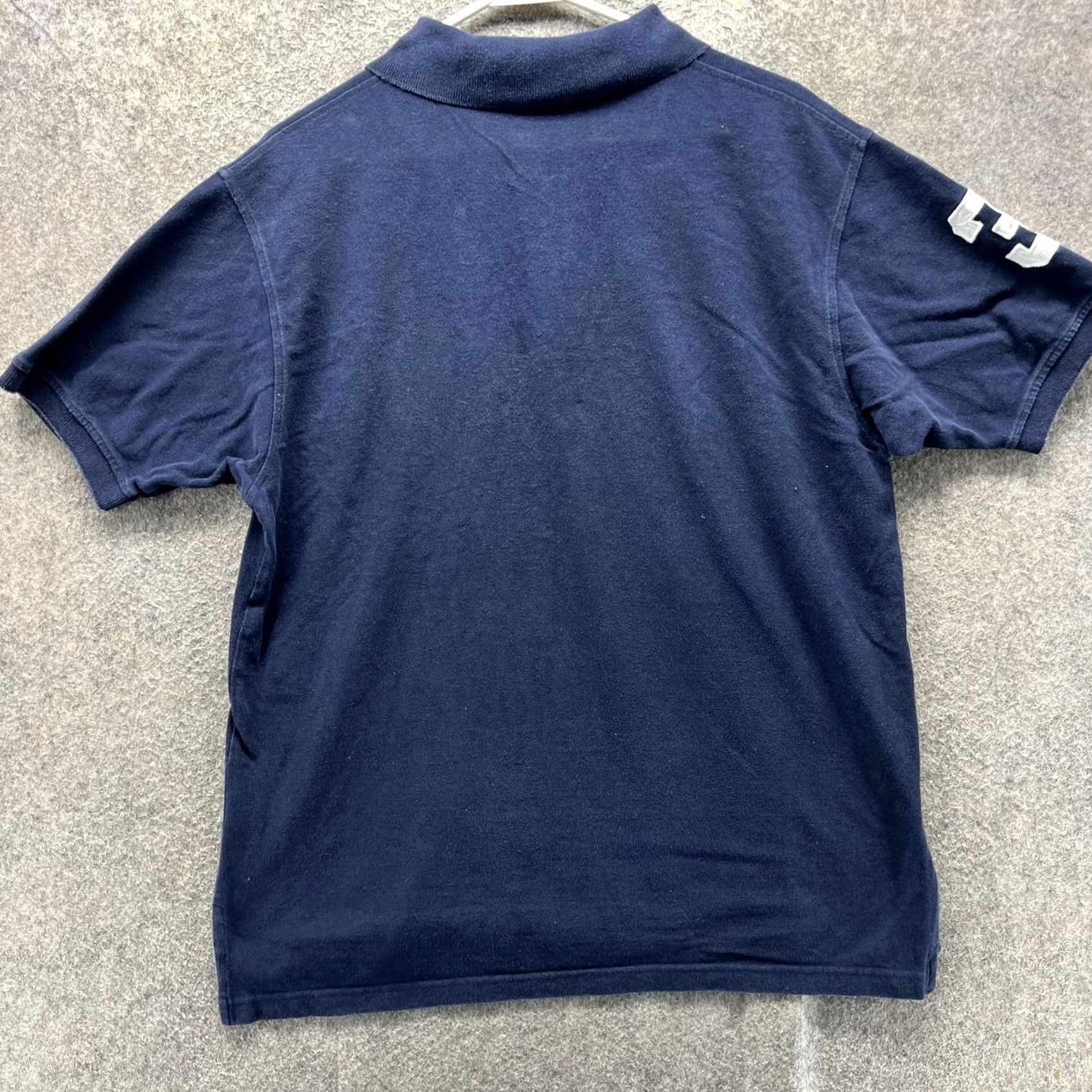 Polo Ralph Lauren Polo Ralph Lauren Polo Shirt Mens XL Blue Big Pony 3 Pique Cotton Casual Golf Shirt Size US XL / EU 56 / 4 - 2 Thumbnail