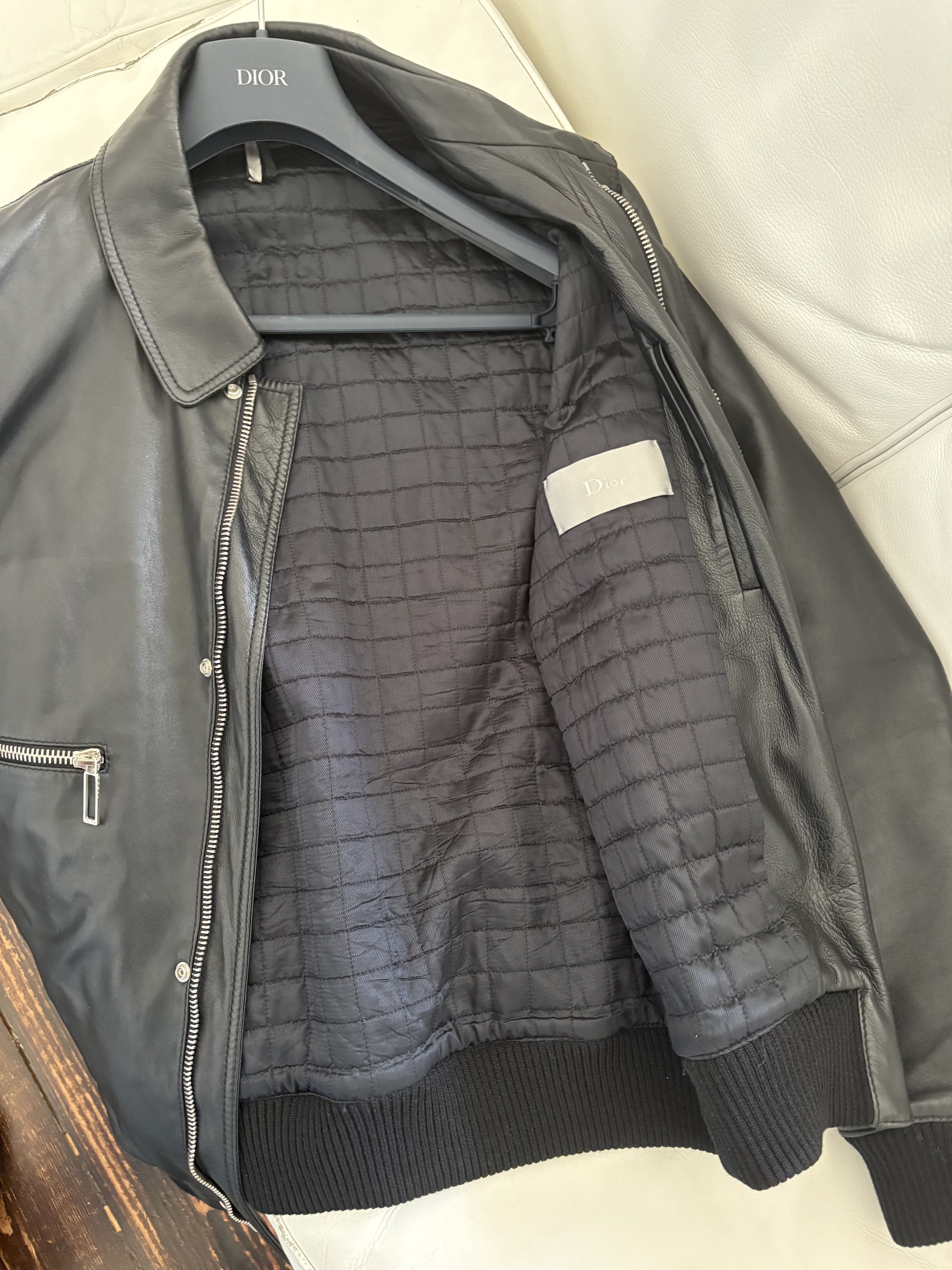 Dior Dior Aviator leather jacket Size US L / EU 52-54 / 3 - 11 Thumbnail