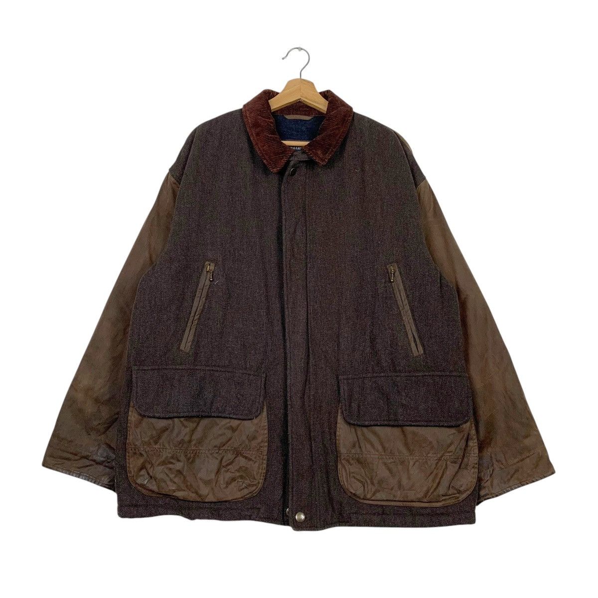 ジャケット・アウター 80s IVY LEAGUERS CLUB wool duffle coat Vintage Vintage 80s Ivy Leaguers Club Wool Jacket Made In Italy