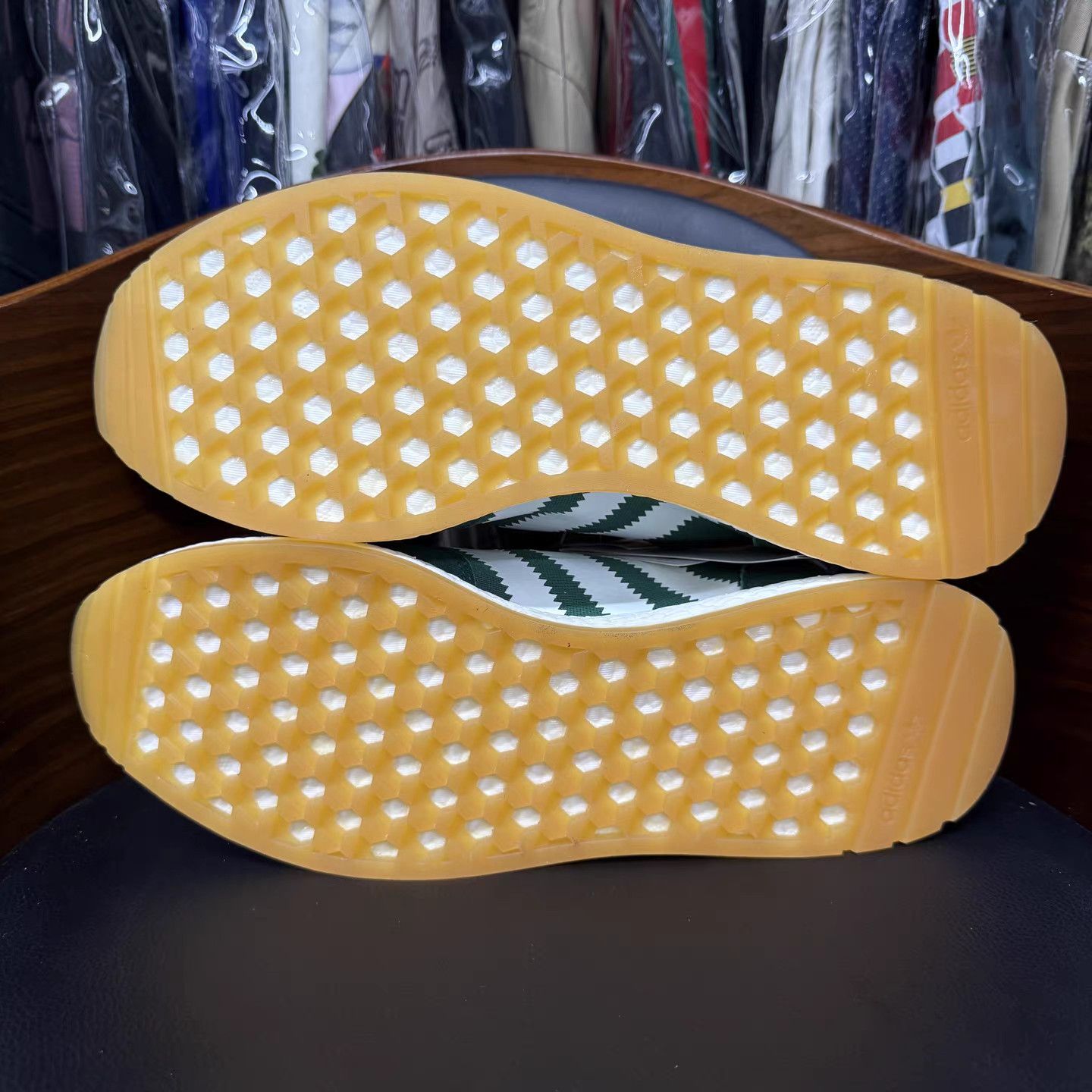 Adidas Adidas Iniki Runner Green & Teal K15 Size US 11.5 / EU 44-45 - 9 Thumbnail