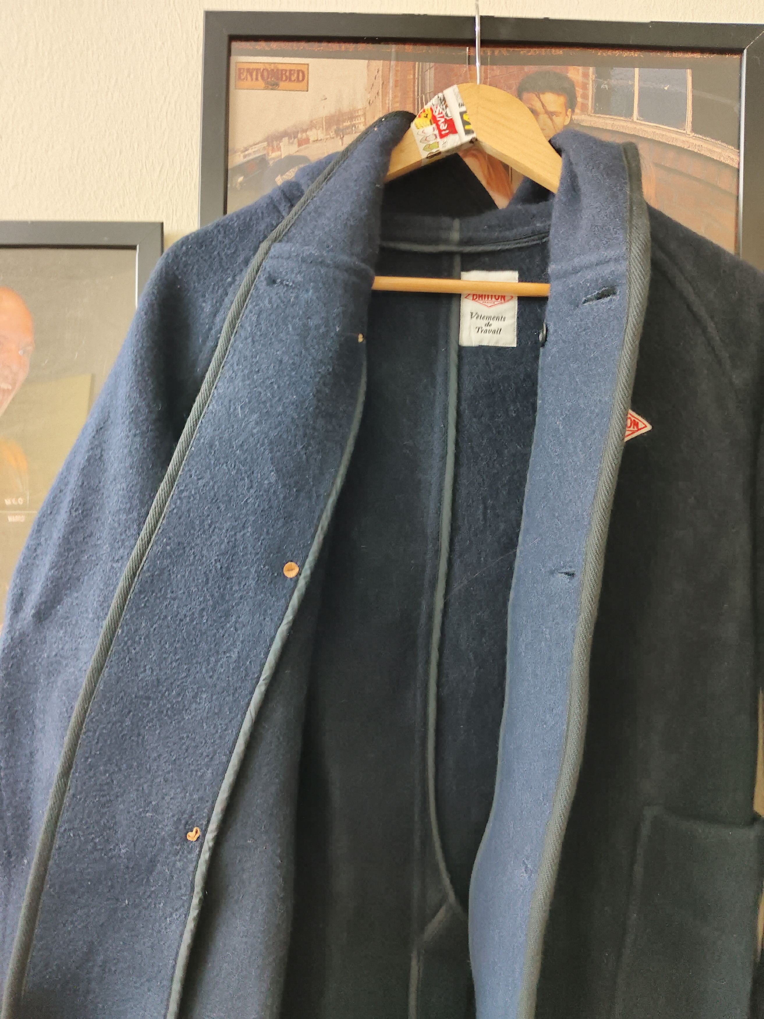 Danton × Vintage DANTON VETEMENTS DE TRAVAIL PARKAS WOOL COAT Size US L / EU 52-54 / 3 - 7 Thumbnail