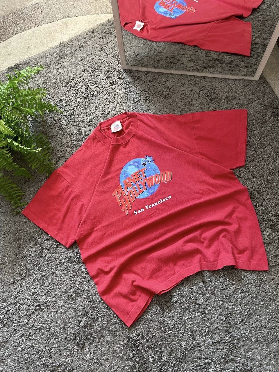 Planet Hollywood × Vintage 90s Planet Hollywood T-Shirt Streetwear Vintage Big Logo Y2k Size US L / EU 52-54 / 3 - 2 Thumbnail