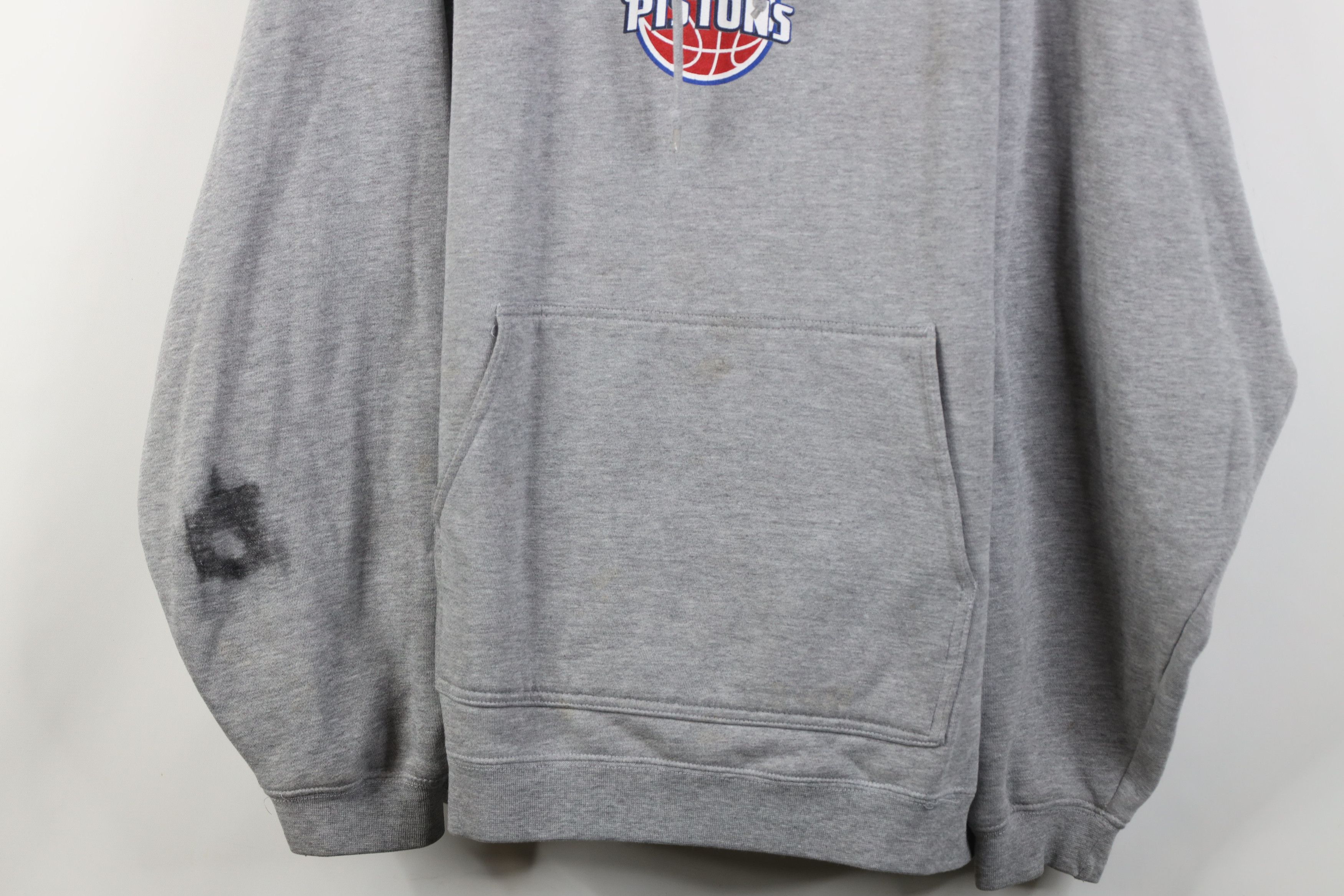 Adidas Vintage Adidas Detroit Pistons Basketball Hoodie Sweatshirt Size US XXL / EU 58 / 5 - 3 Thumbnail