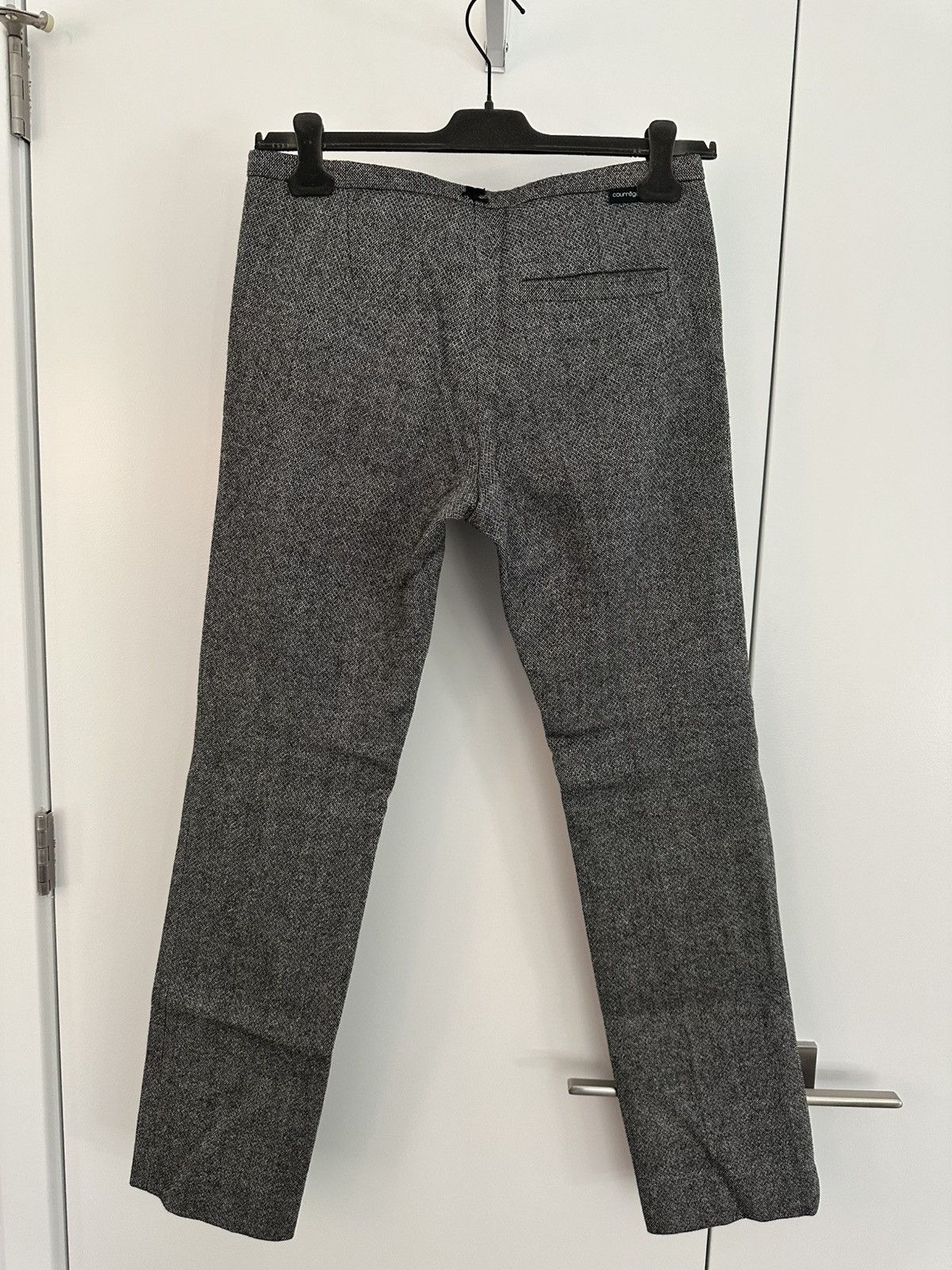 Courreges Courrèges Wool Caviar Tailored Trouser Size US 30 / EU 46 - 2 Thumbnail