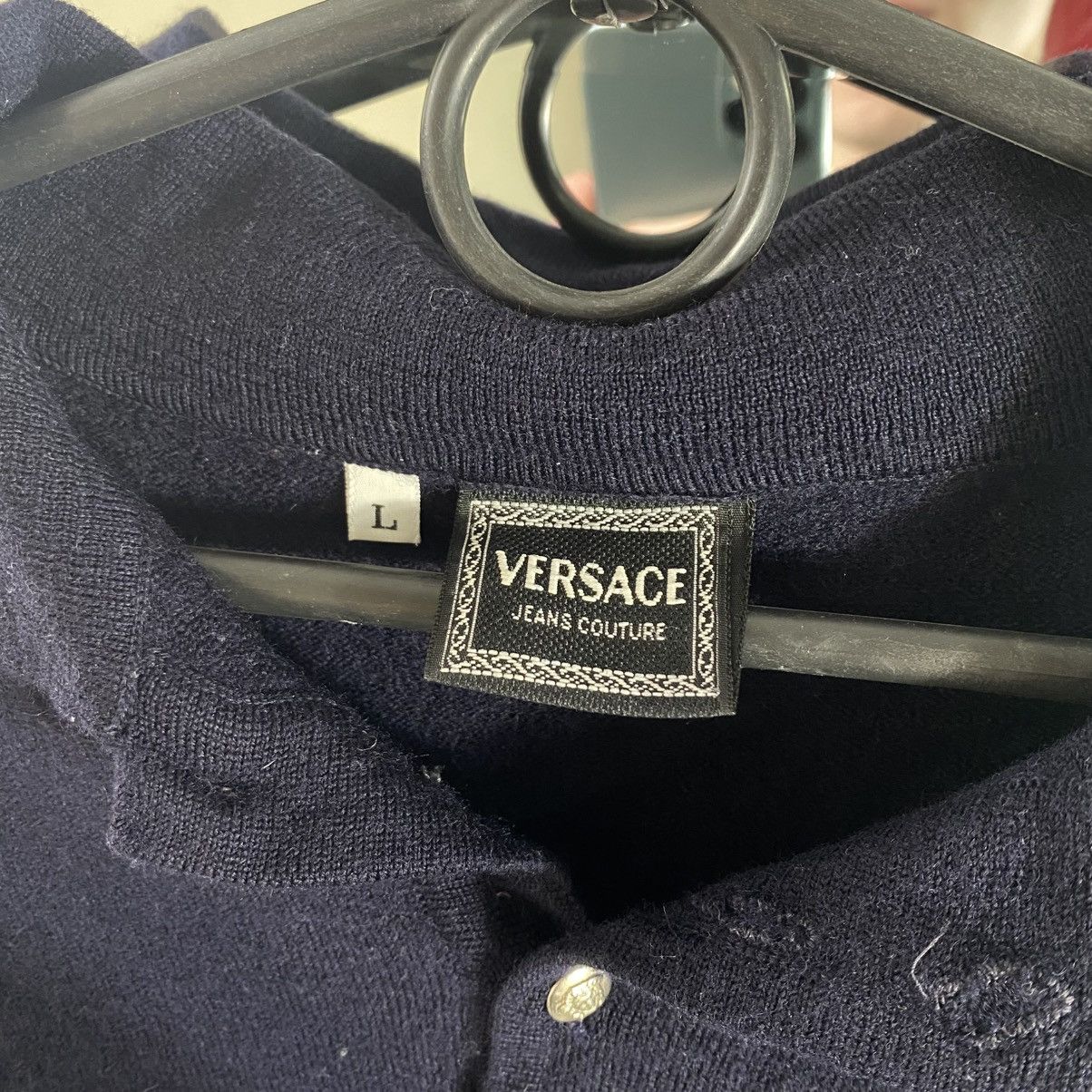Versace Versace Vintage 1/3 sweater luxury Size US L / EU 52-54 / 3 - 4 Thumbnail
